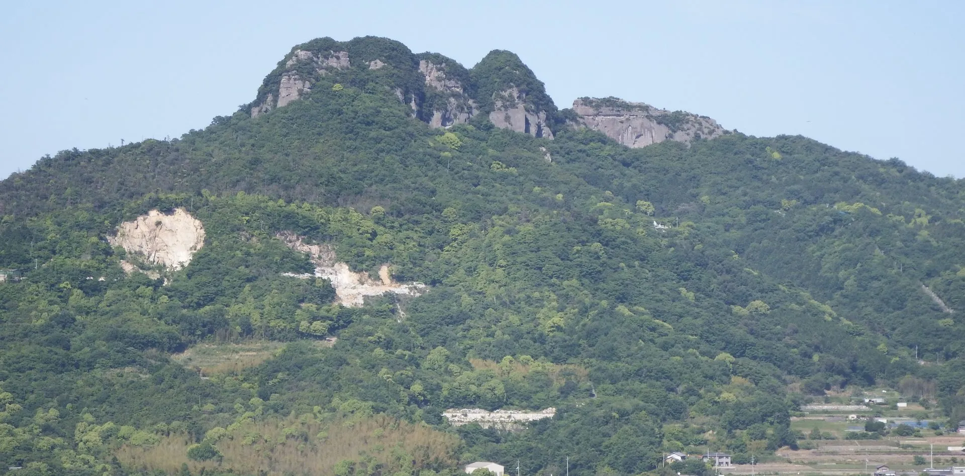 庵治温泉の風景