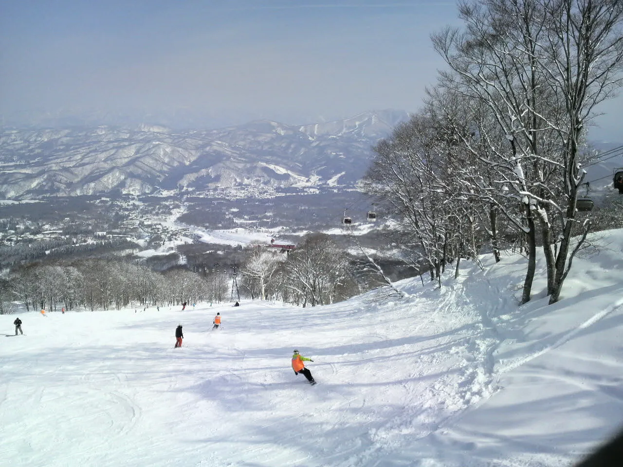 赤倉温泉の風景