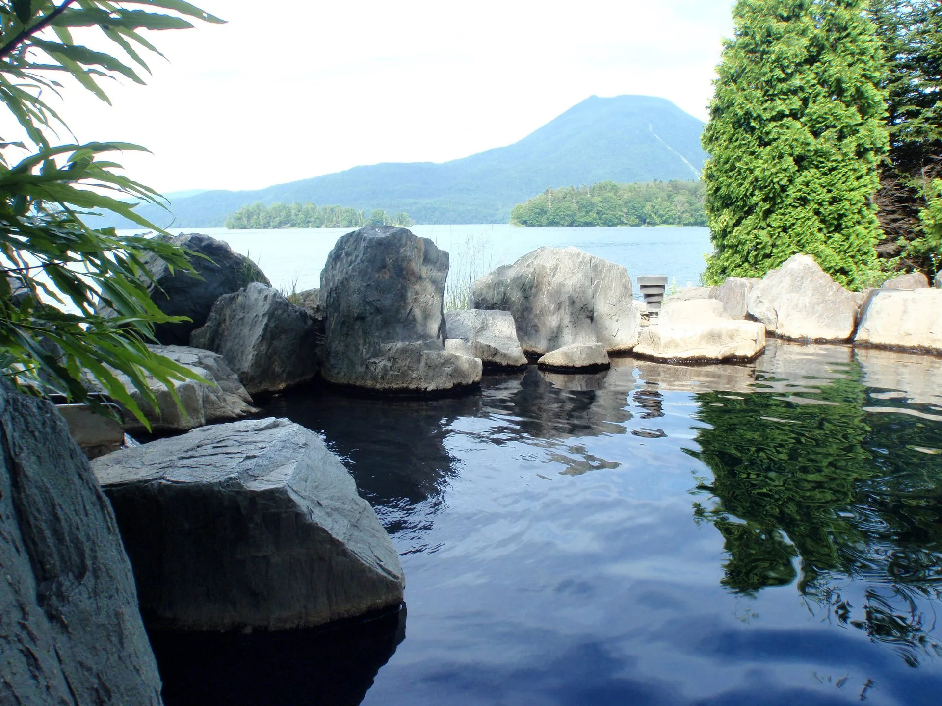阿寒湖温泉の風景