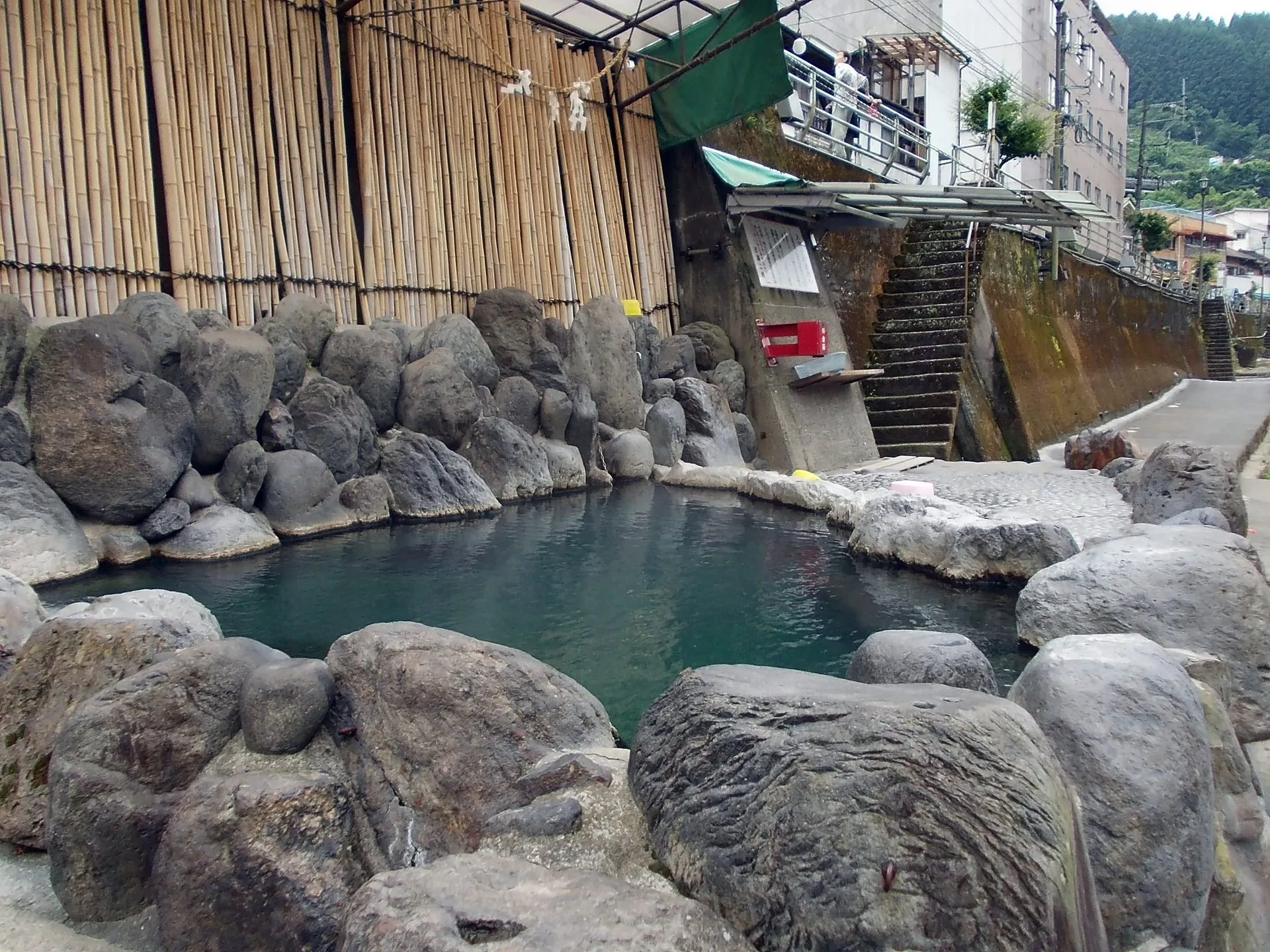 天ヶ瀬温泉の風景