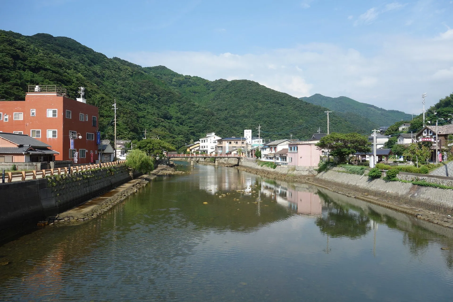 天草下田温泉の風景