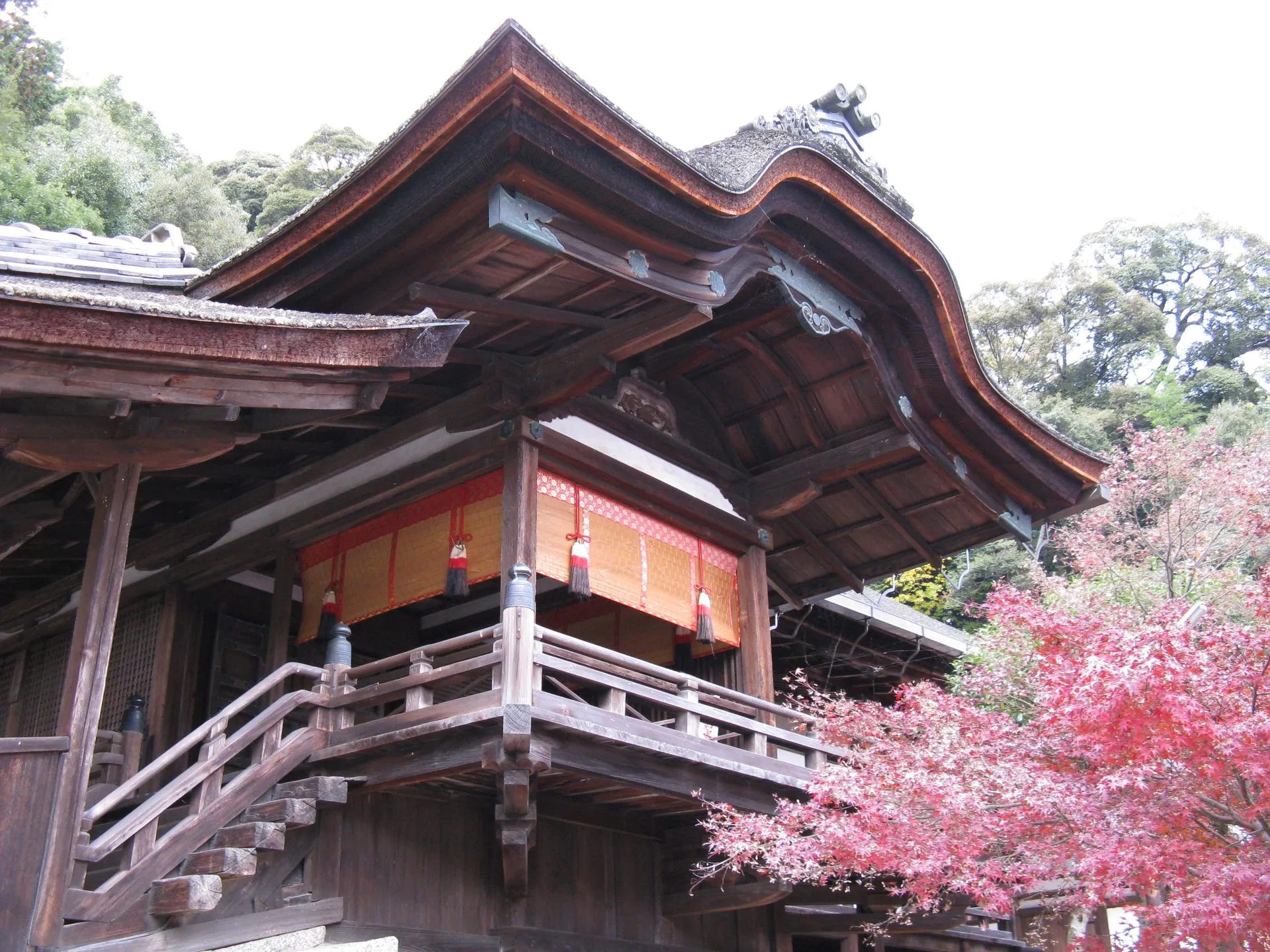 天見温泉の風景