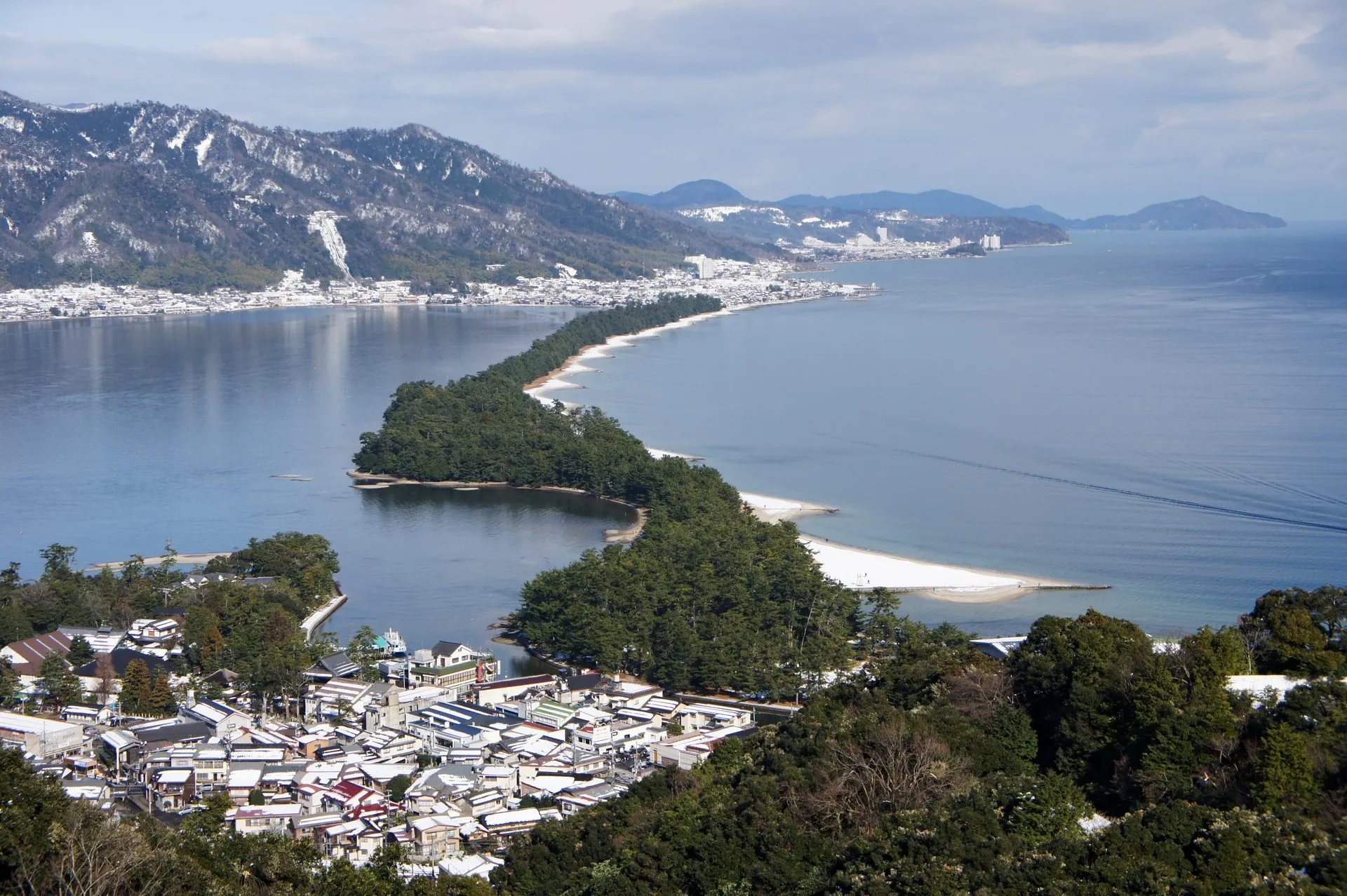 天橋立温泉の風景