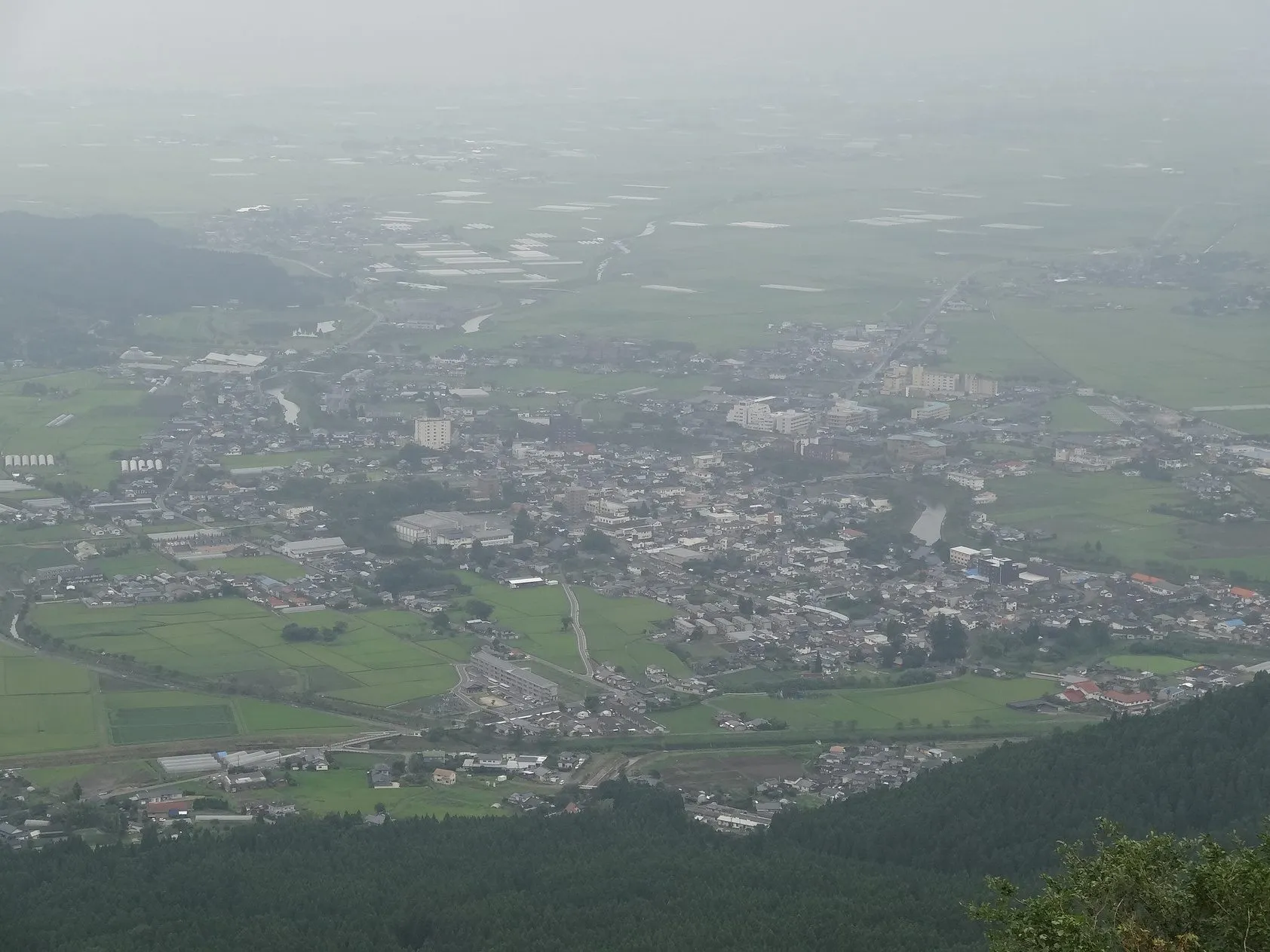 阿蘇内牧温泉の風景