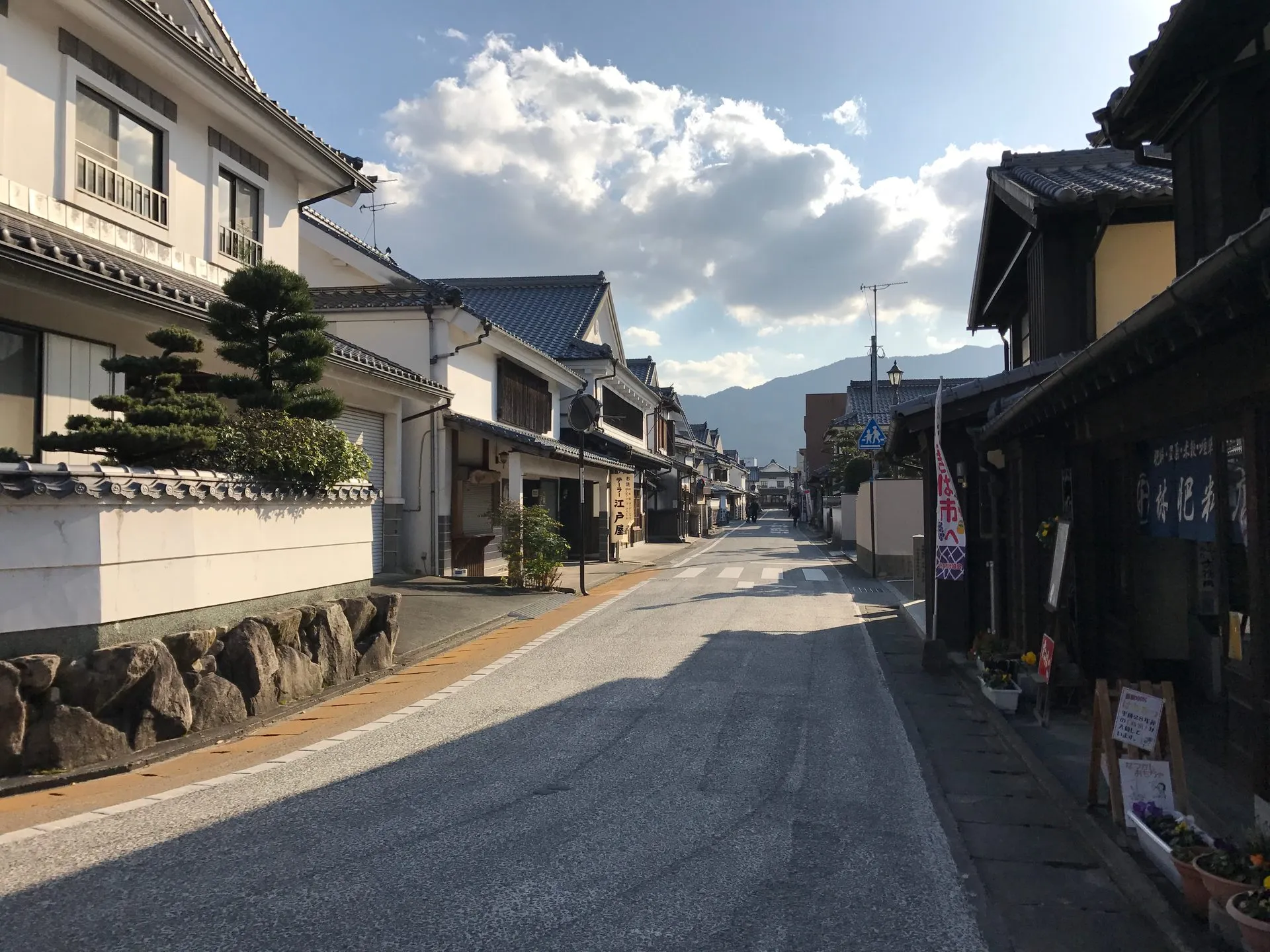筑後川温泉の風景