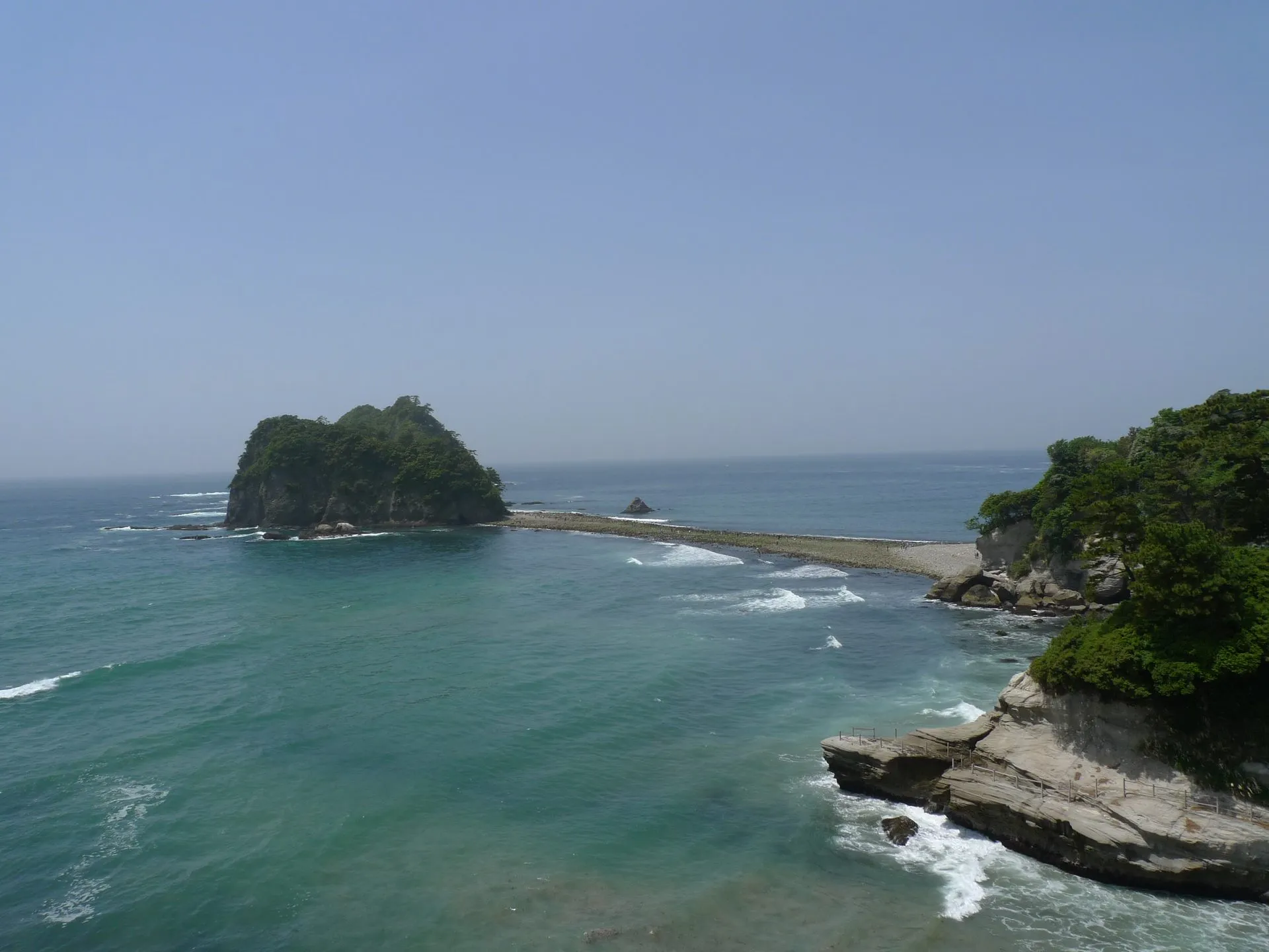 堂ヶ島温泉の風景