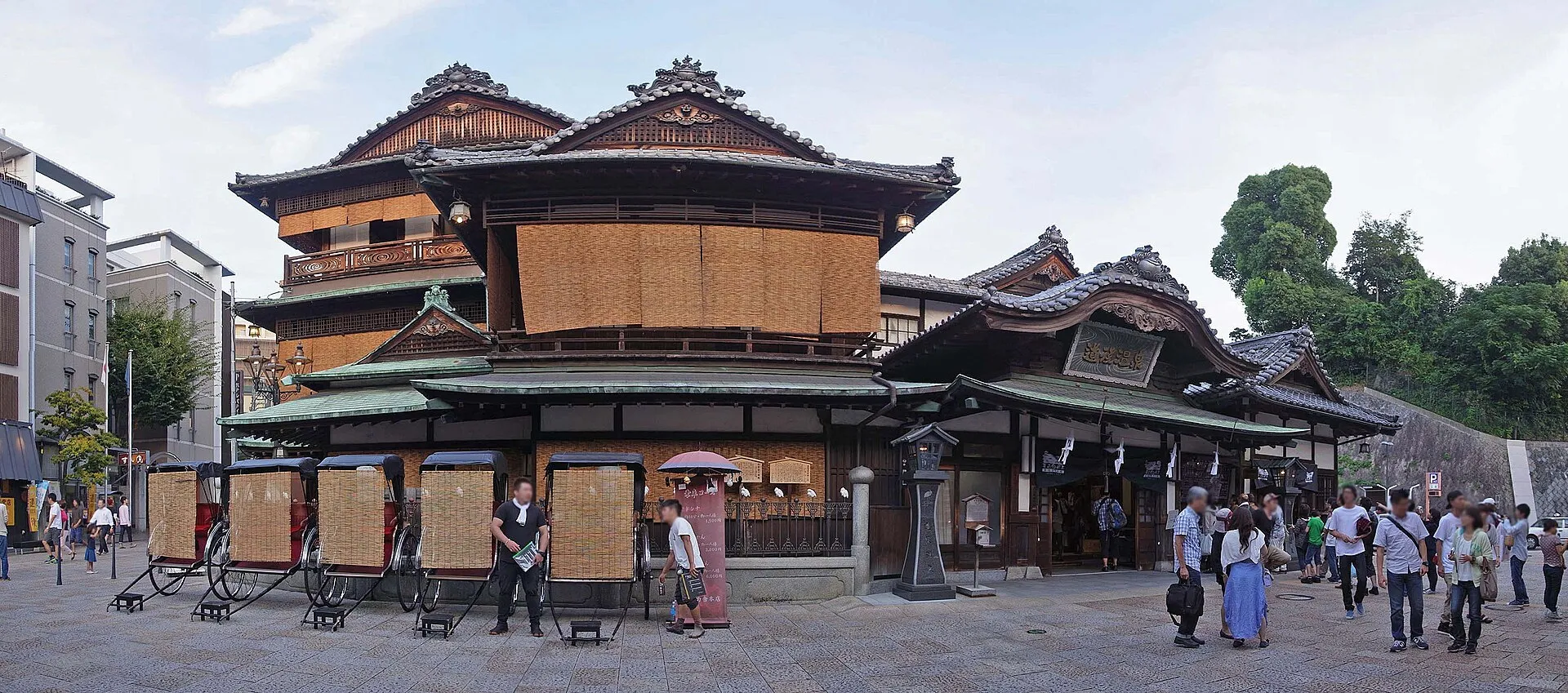 道後温泉の風景