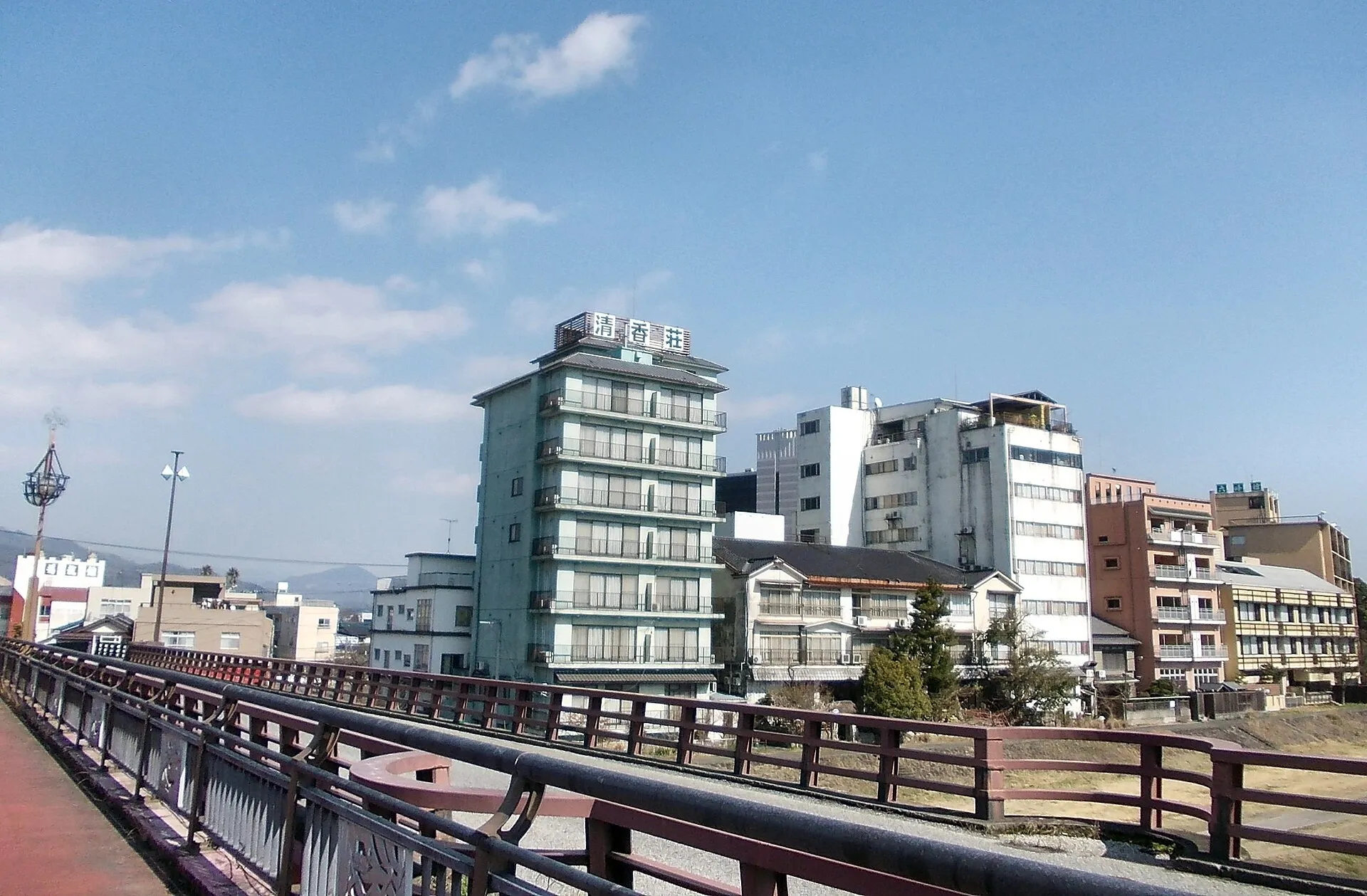 原鶴温泉の風景