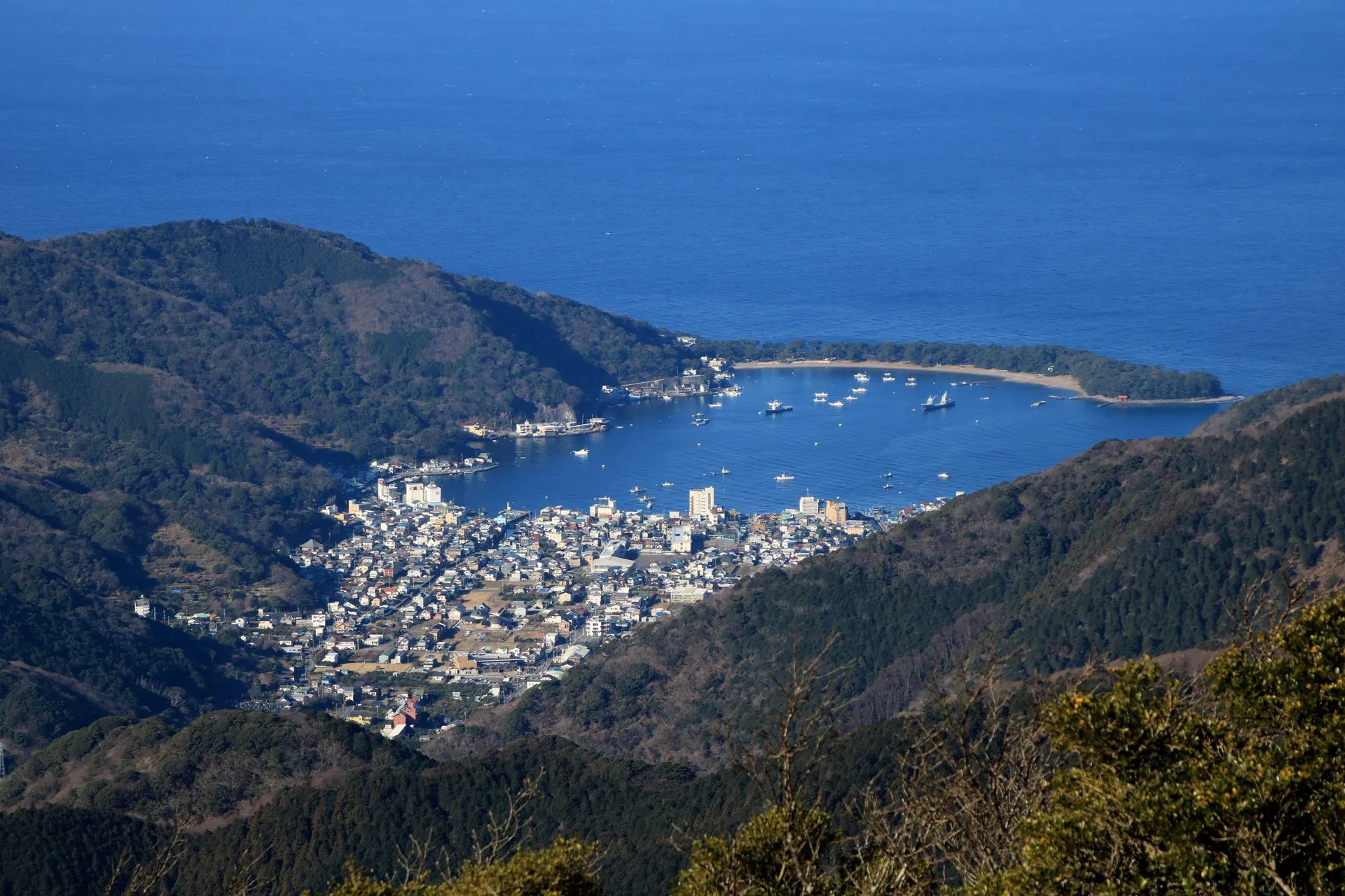 戸田温泉の風景