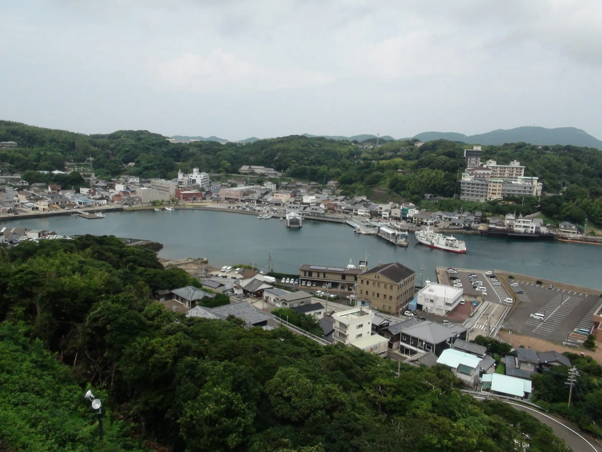 平戸温泉の風景