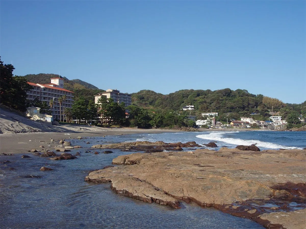 今井浜温泉の風景