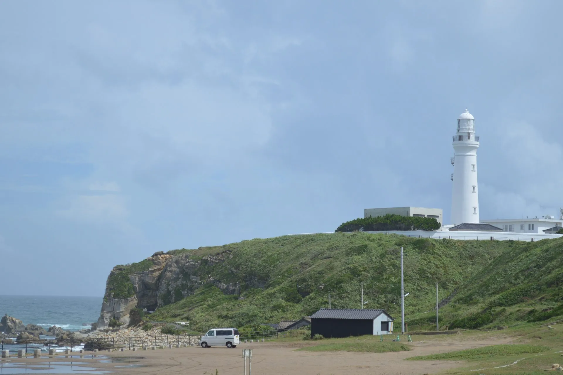 犬吠埼温泉の風景
