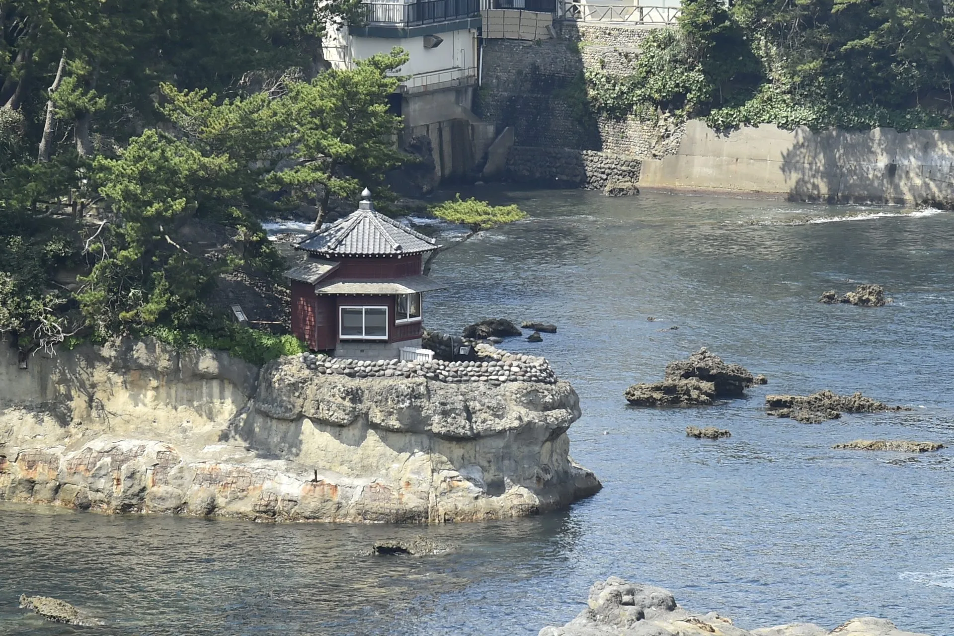 五浦温泉の風景