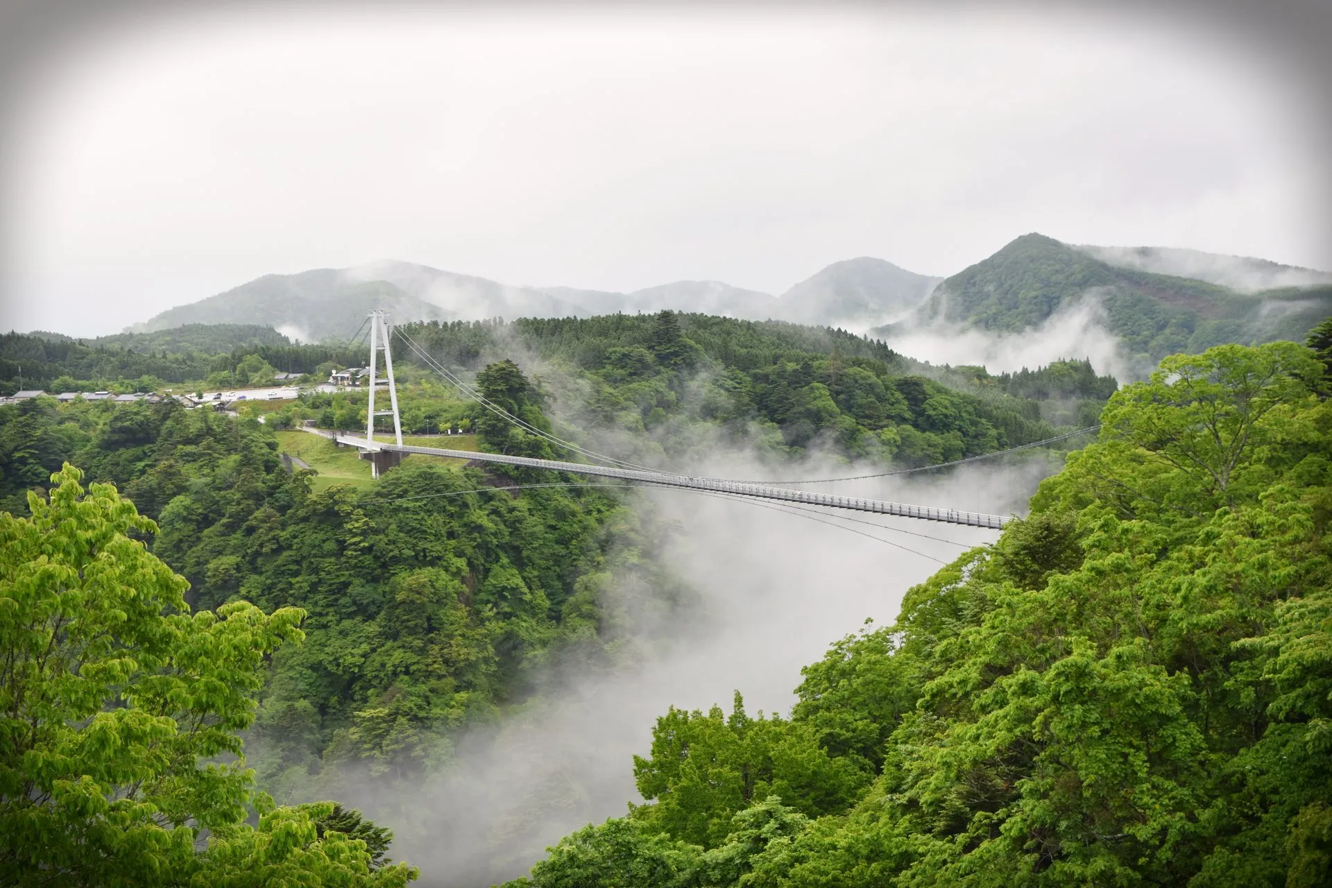 壁湯温泉の風景