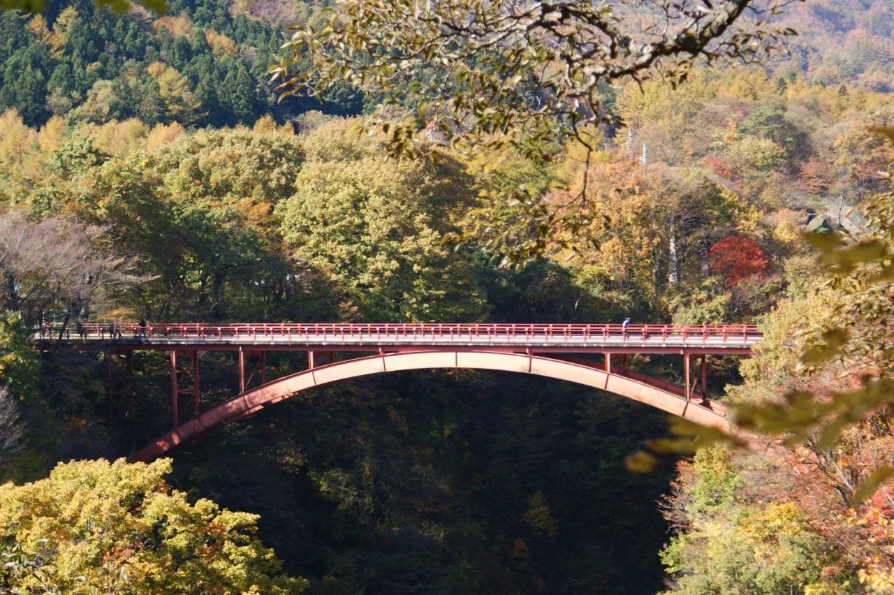 甲子温泉の風景