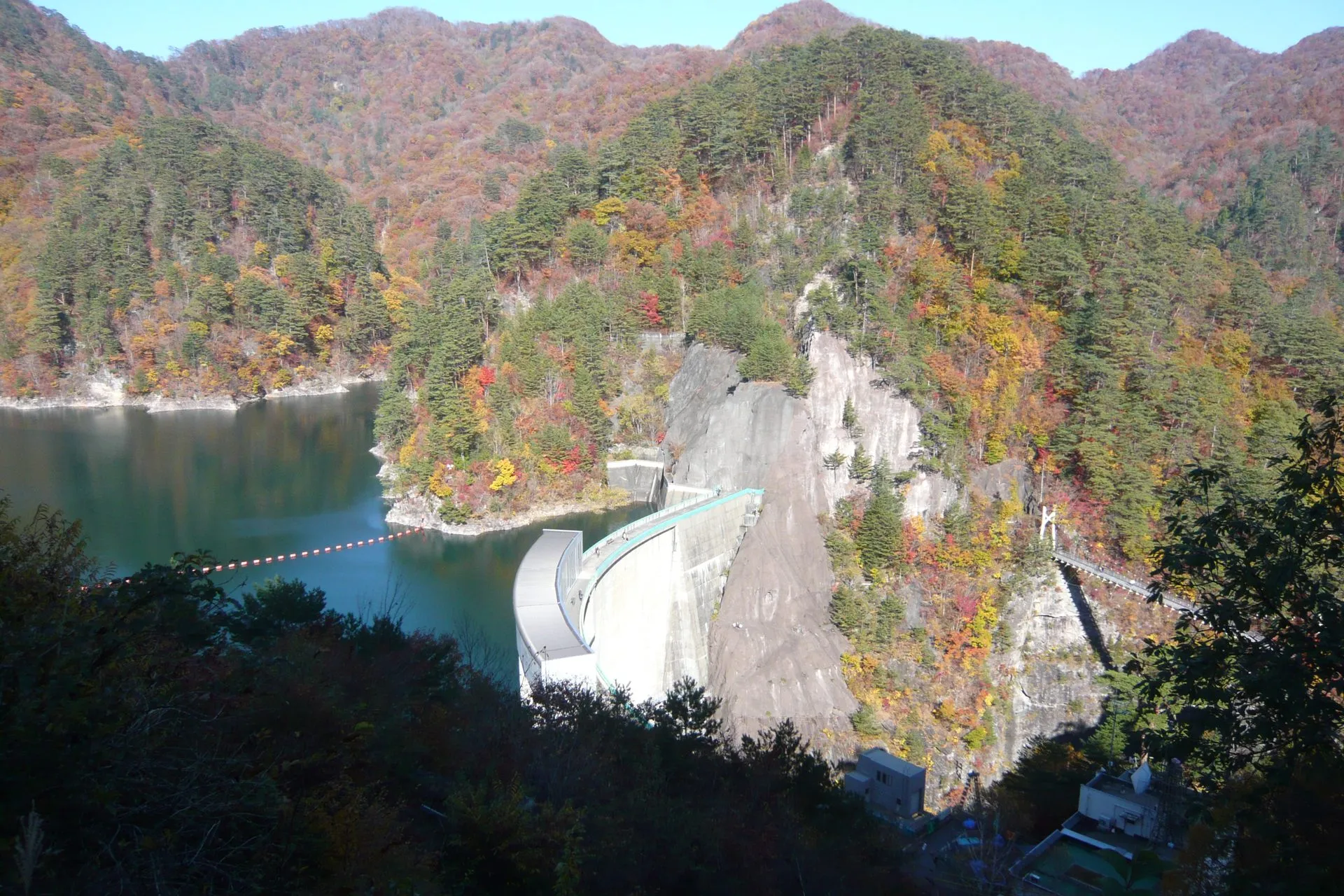 川俣温泉の風景