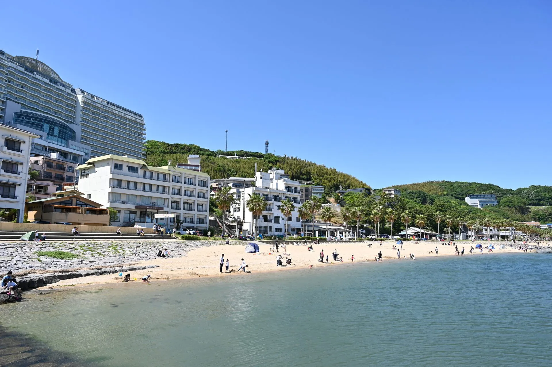 吉良温泉の風景