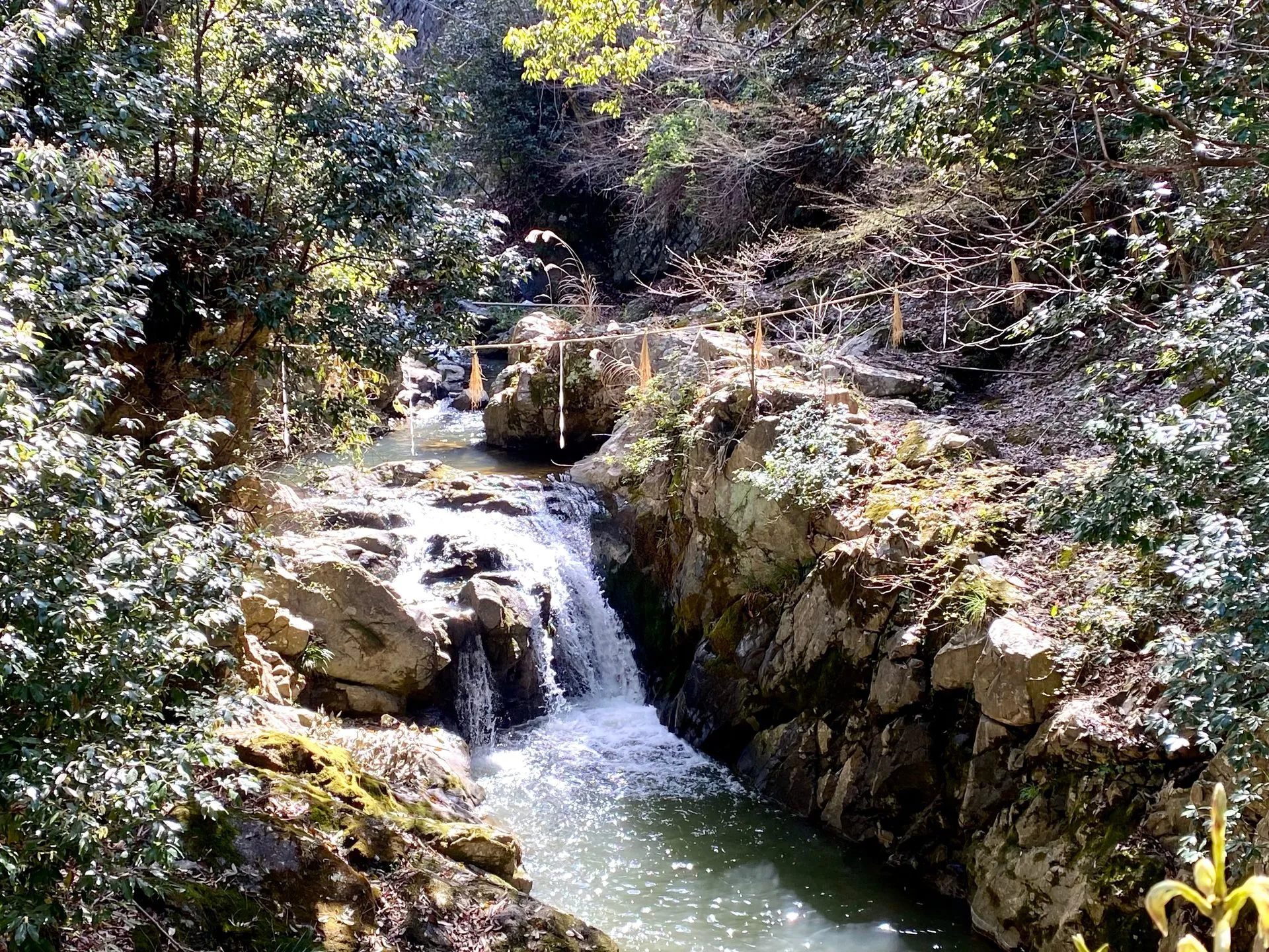松葉温泉の風景