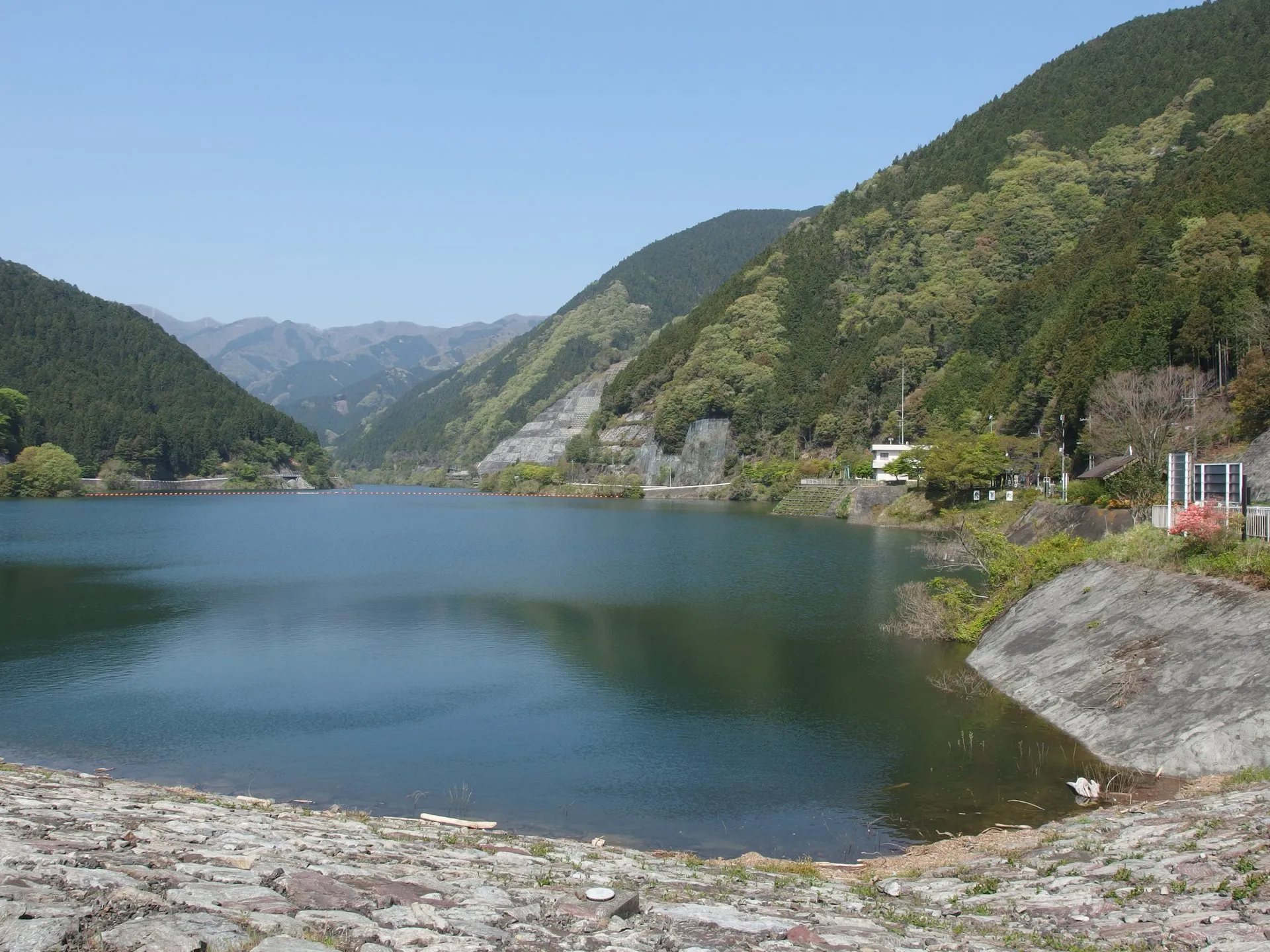 名栗温泉の風景