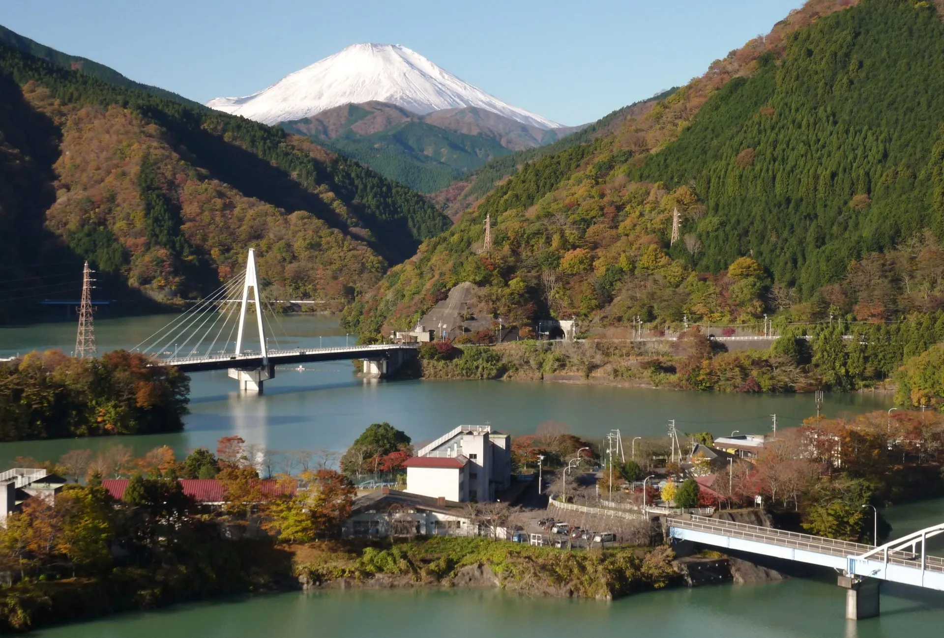 中川温泉の風景