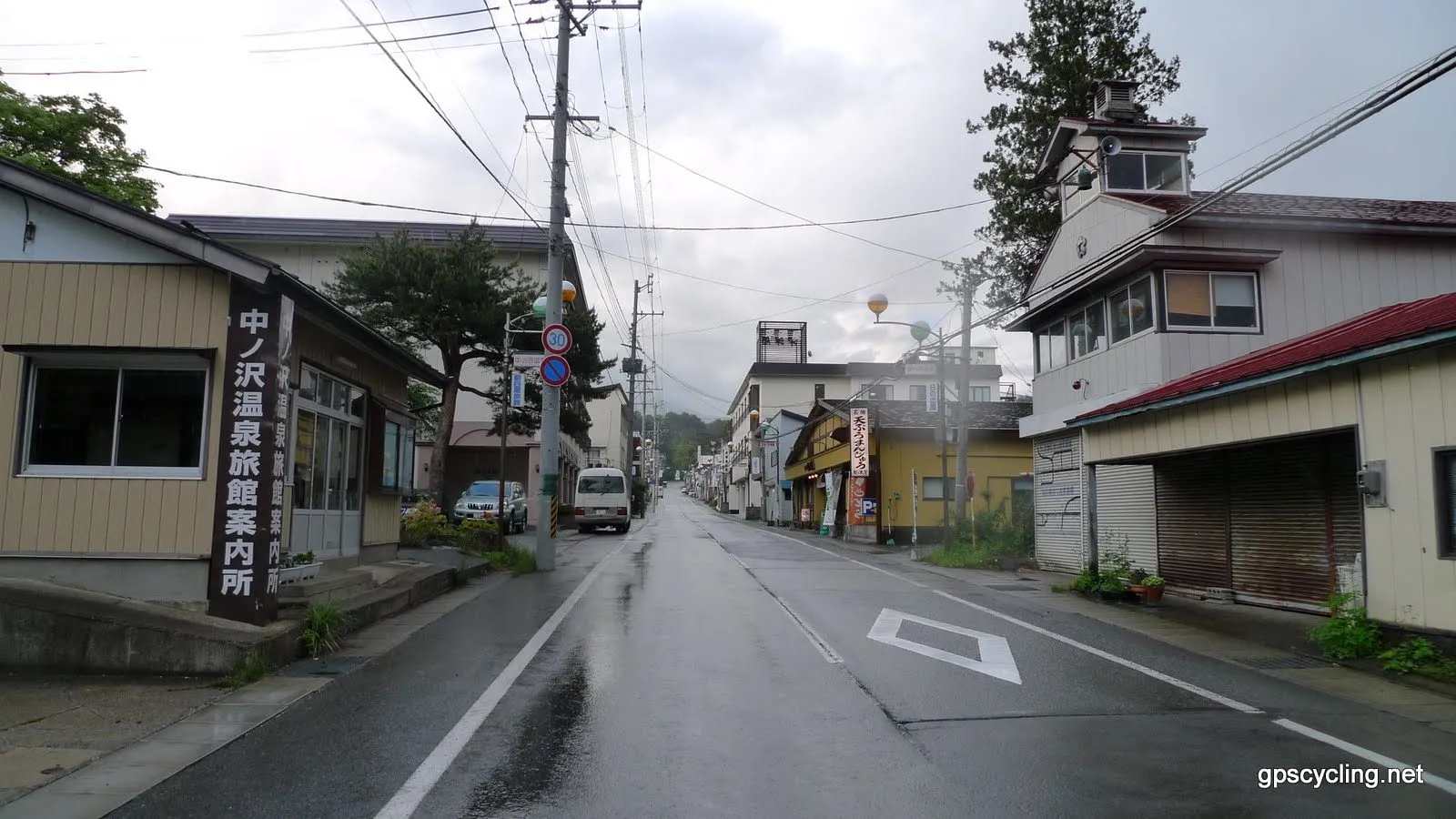 中ノ沢温泉の風景