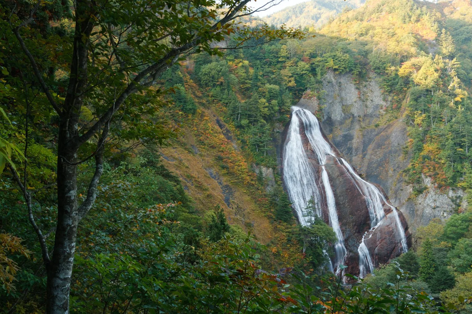 滑川温泉の風景