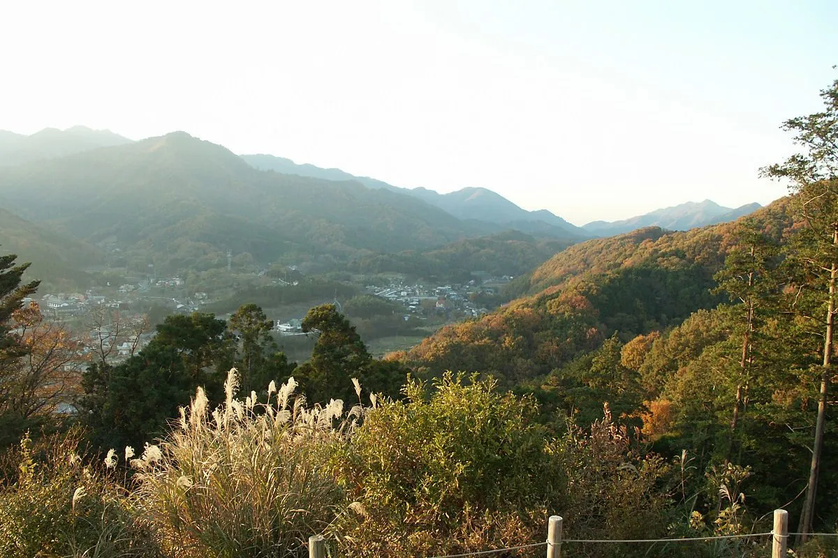 七沢温泉の風景