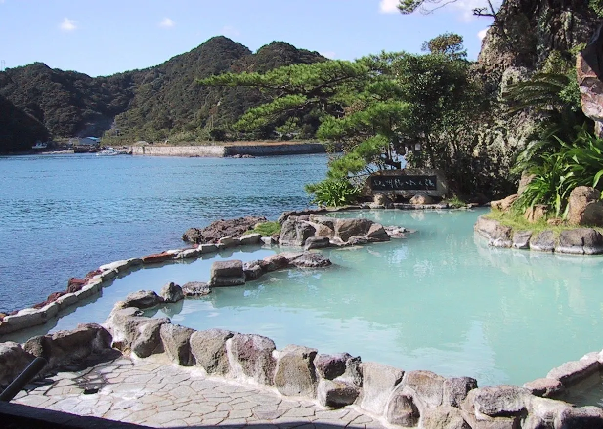 南紀勝浦温泉の風景