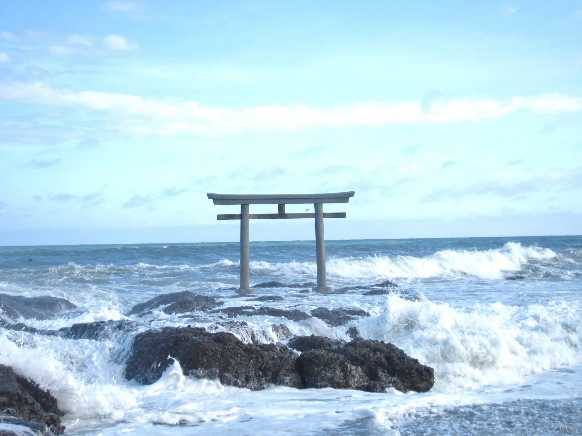 大洗温泉の風景