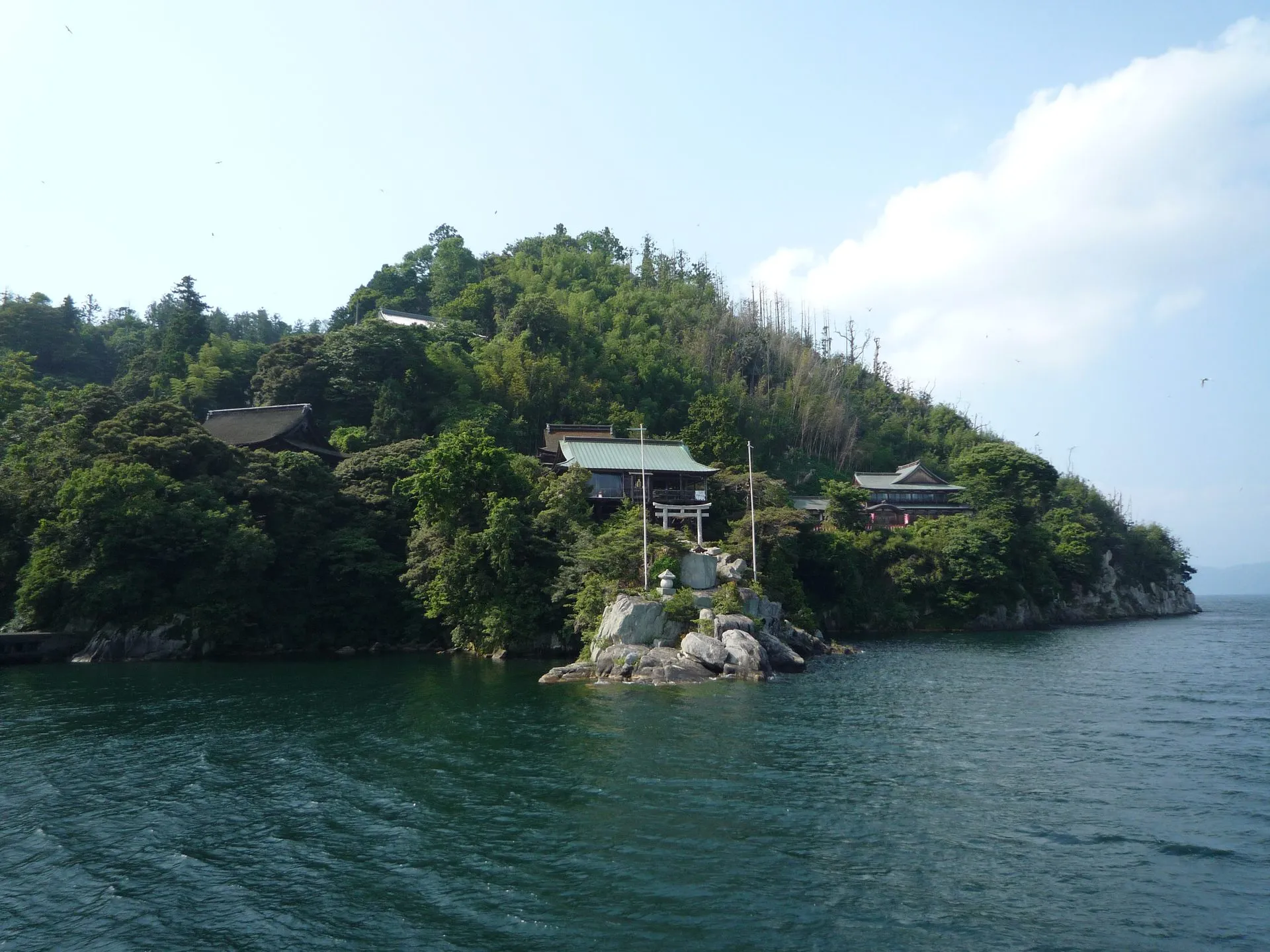 尾上温泉の風景