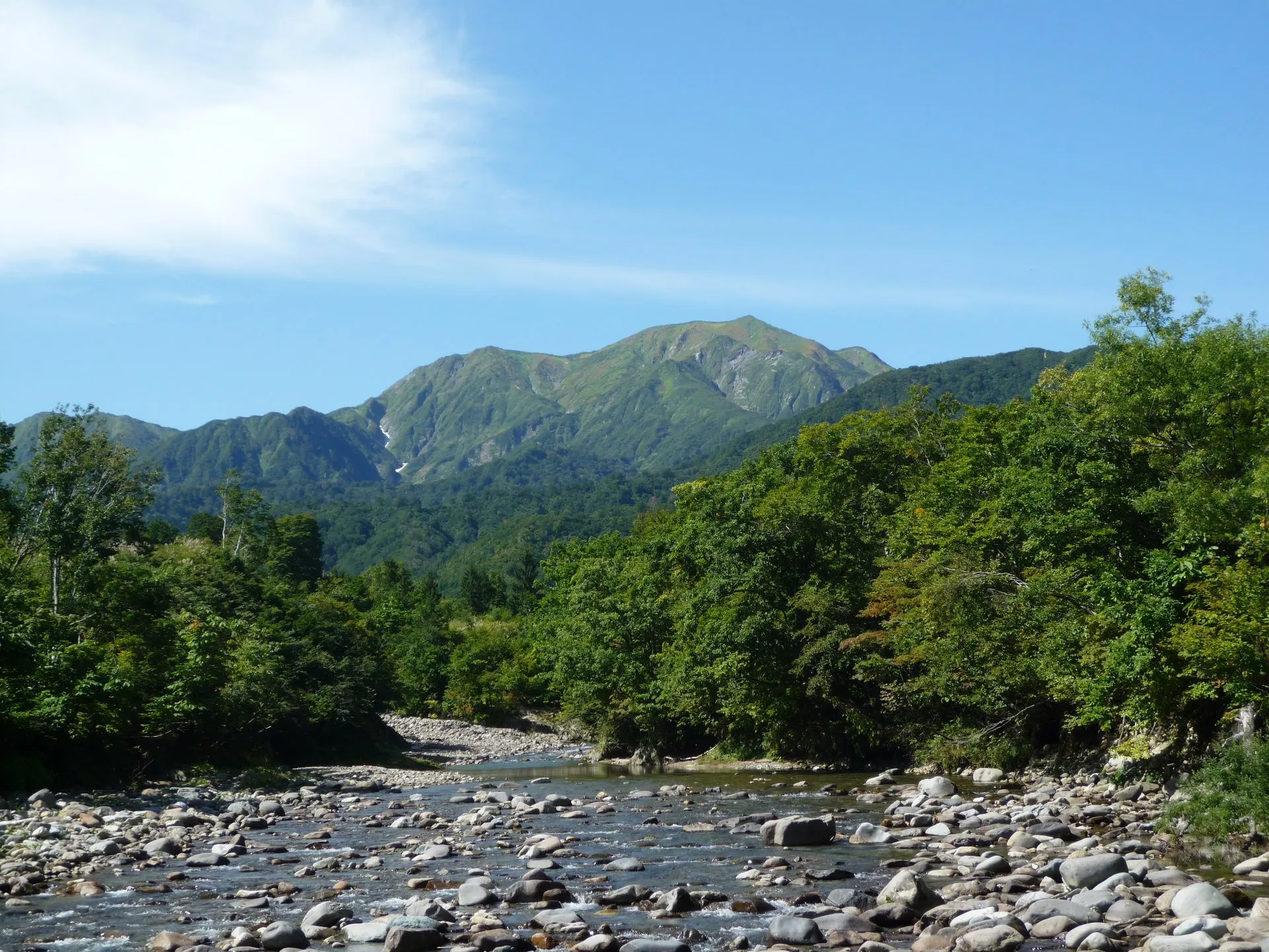 折立温泉の風景