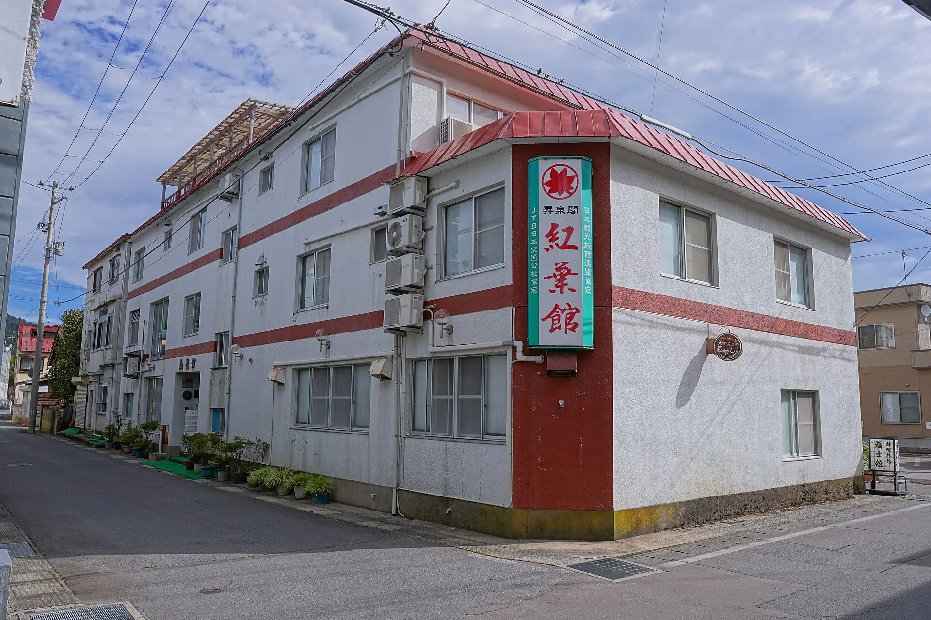 大鰐温泉の風景
