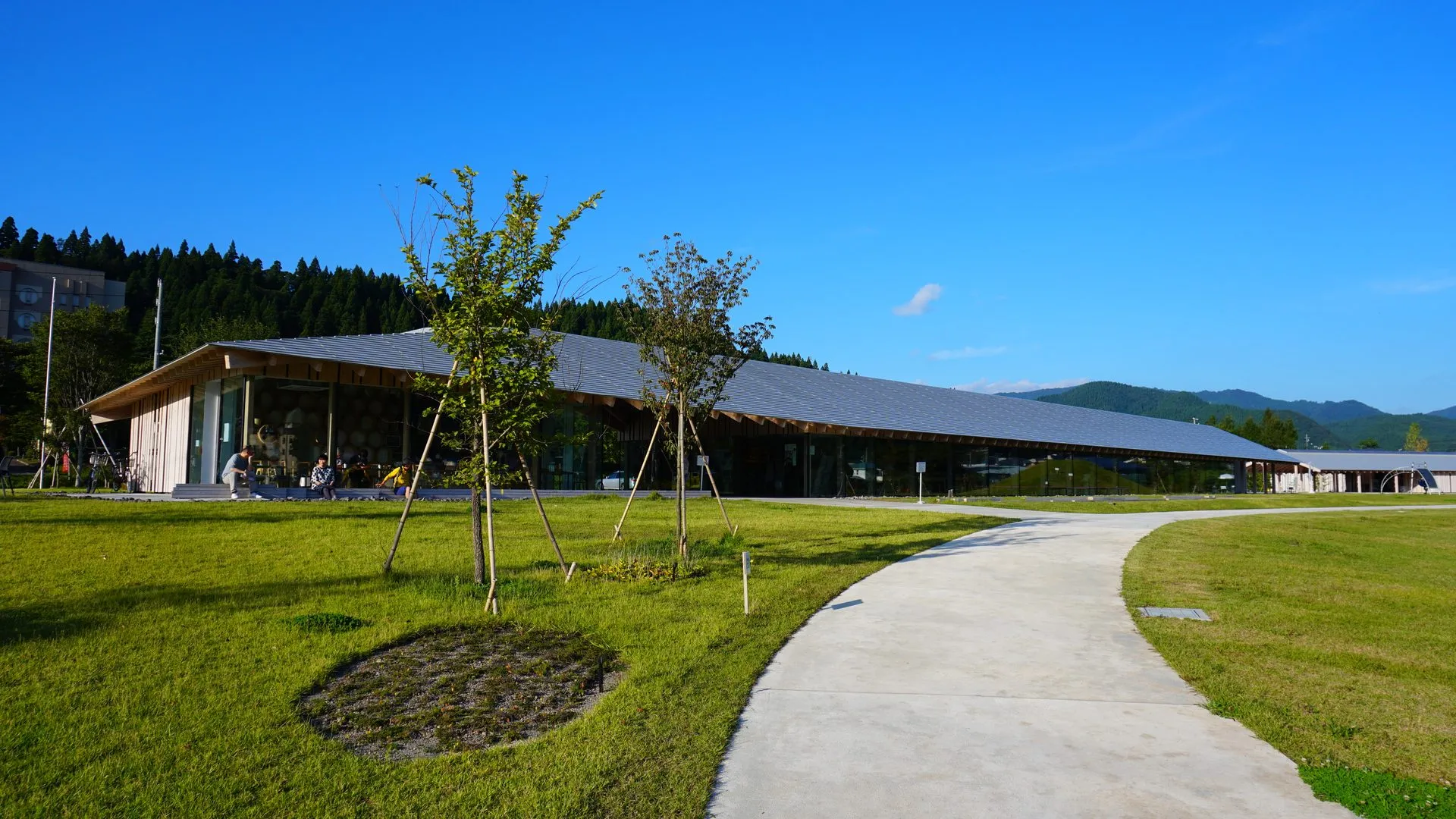 大湯温泉(秋田)の風景