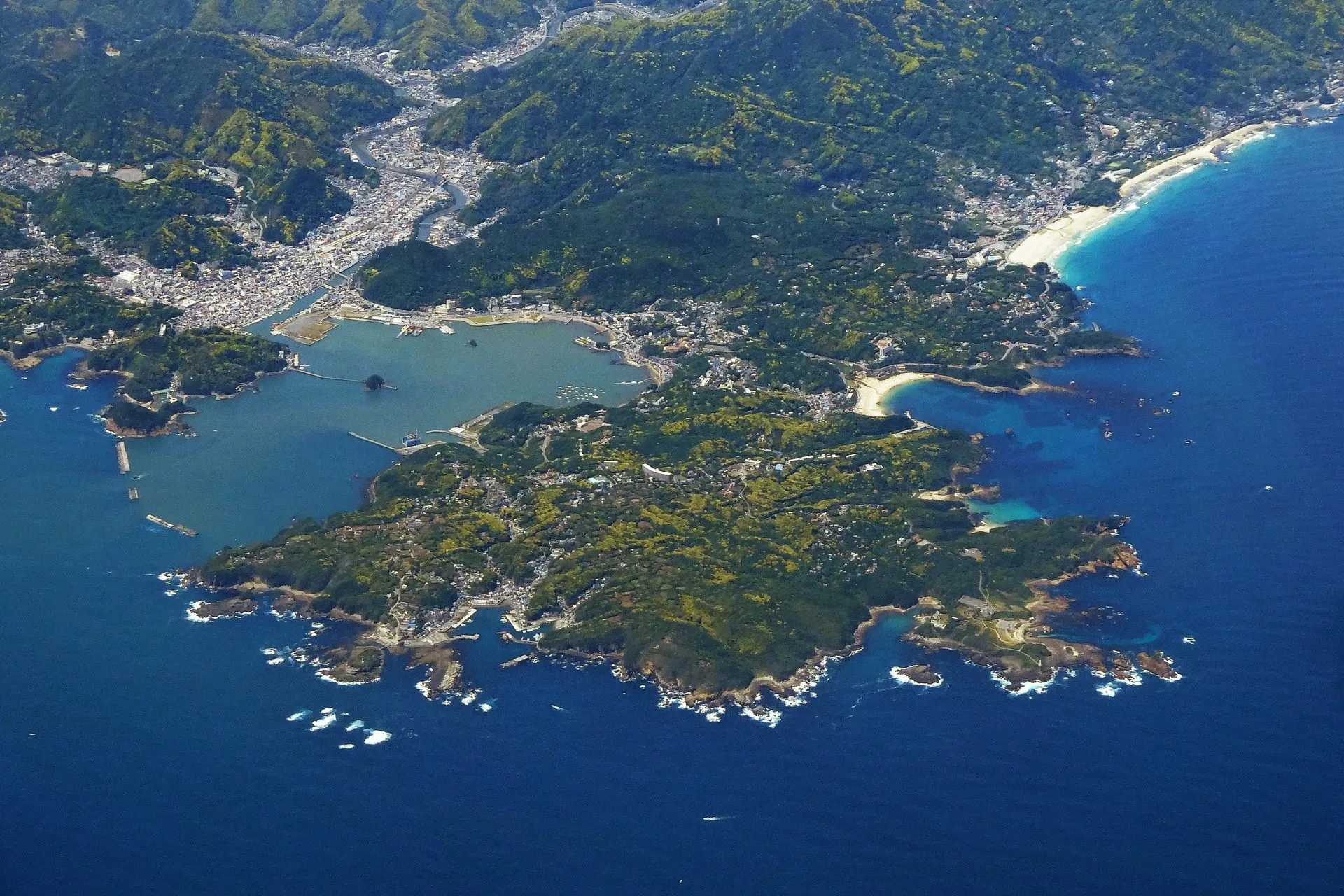 蓮台寺温泉の風景