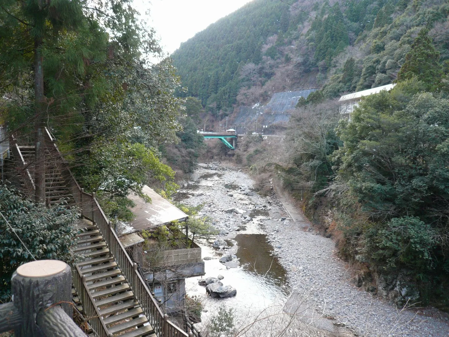 龍神温泉の風景