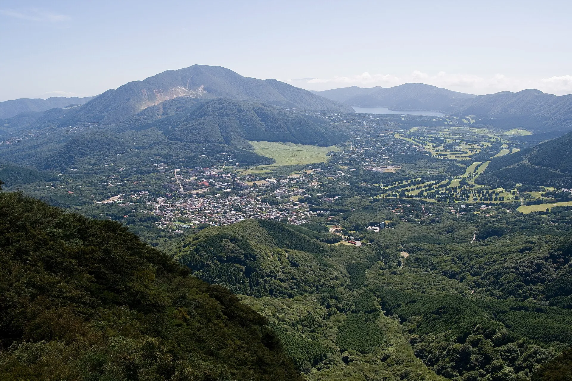 仙石原温泉の風景