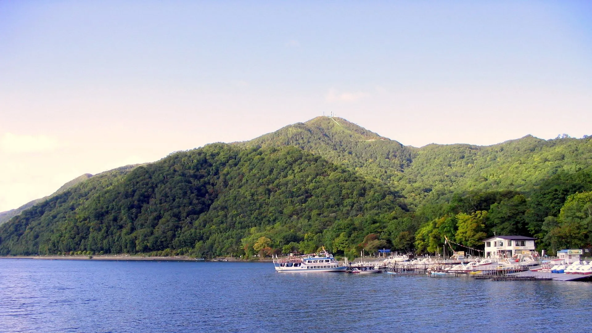 支笏湖温泉の風景