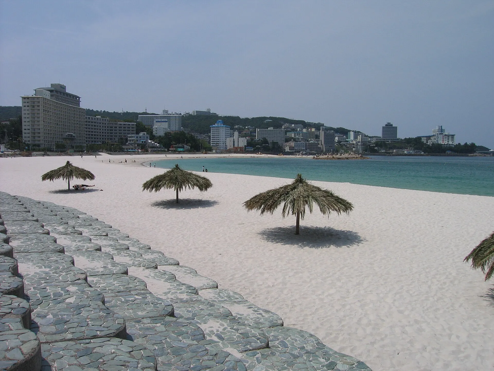 白浜温泉の風景