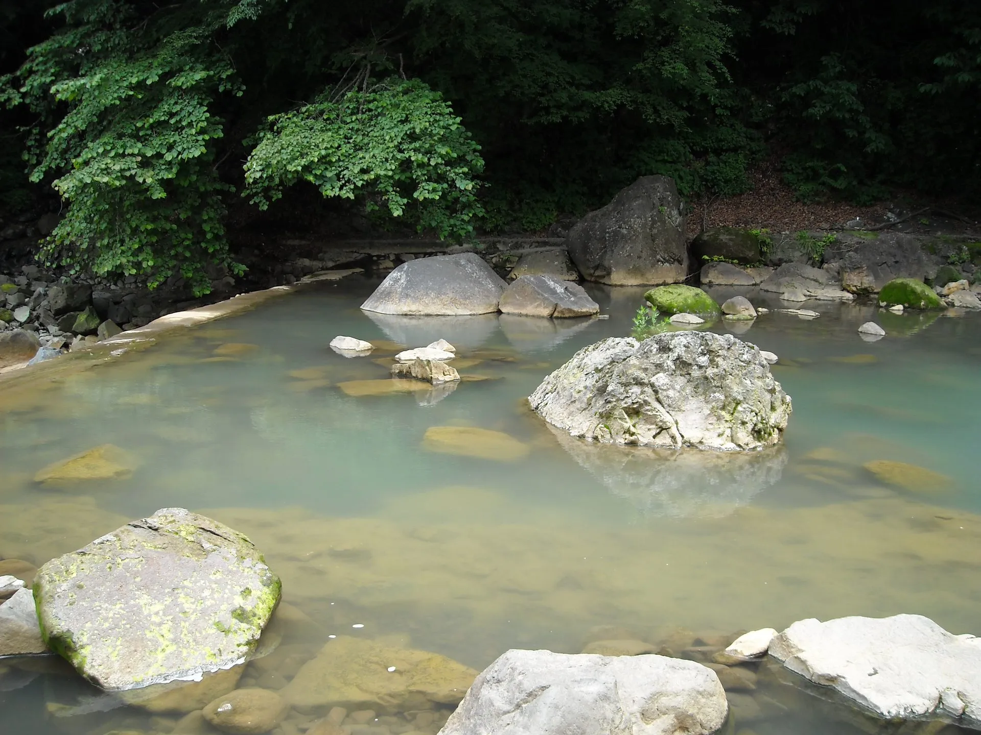尻焼温泉の風景