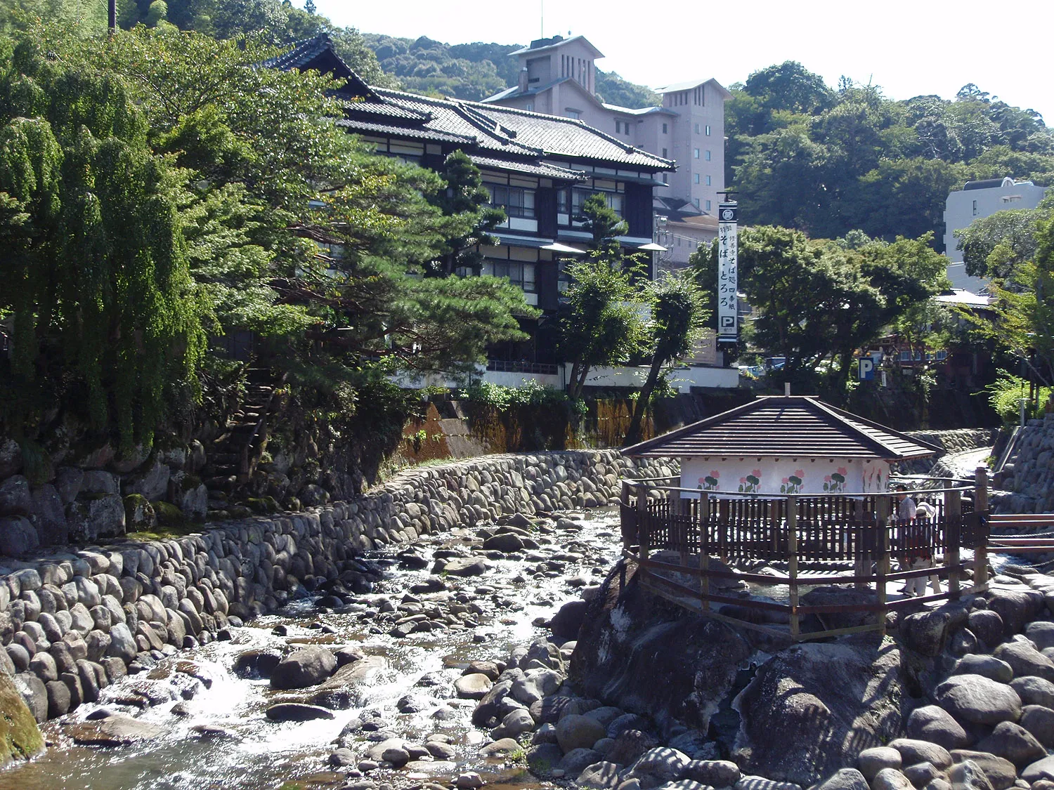 修善寺温泉の風景