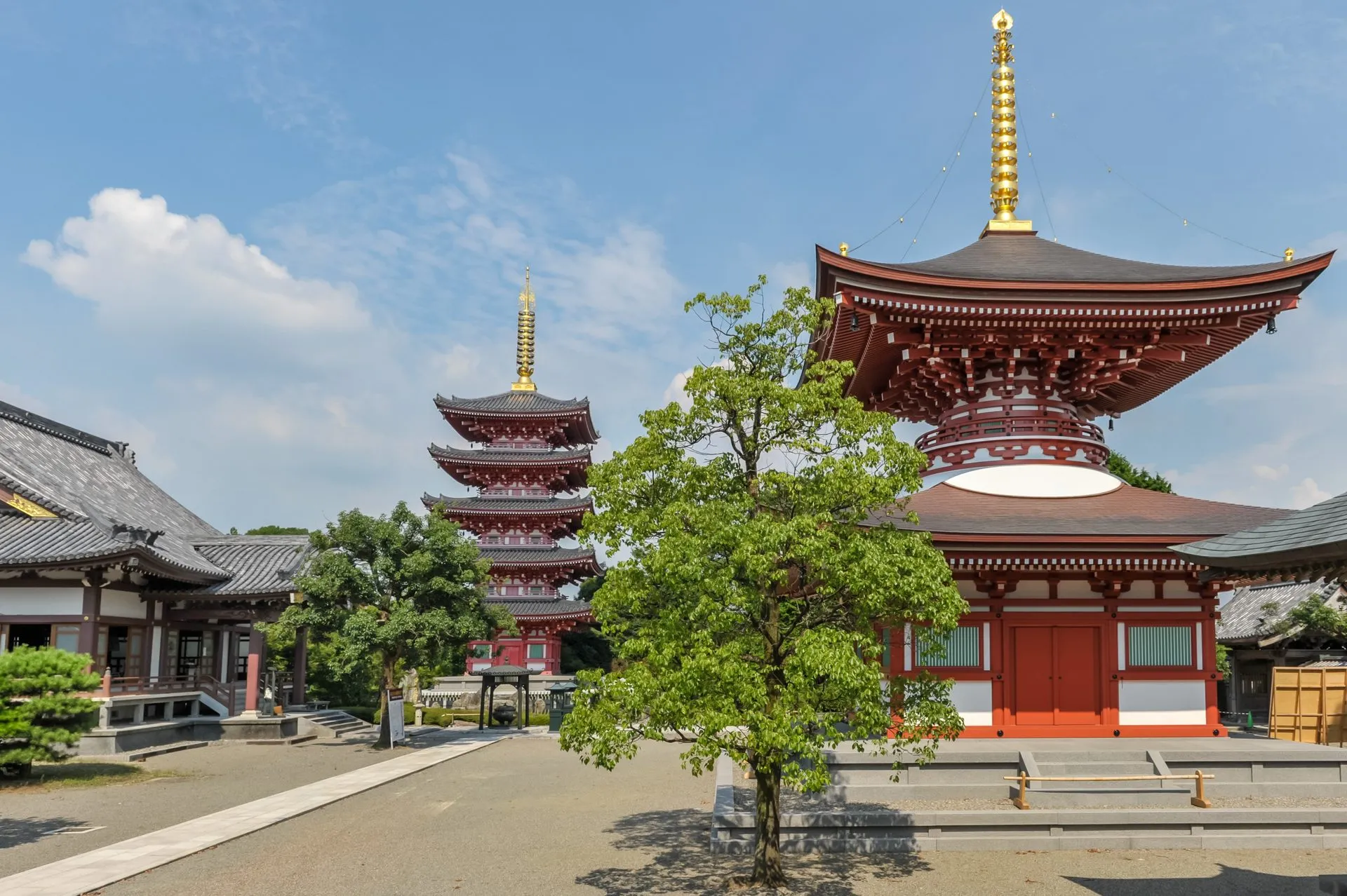 玉名温泉の風景