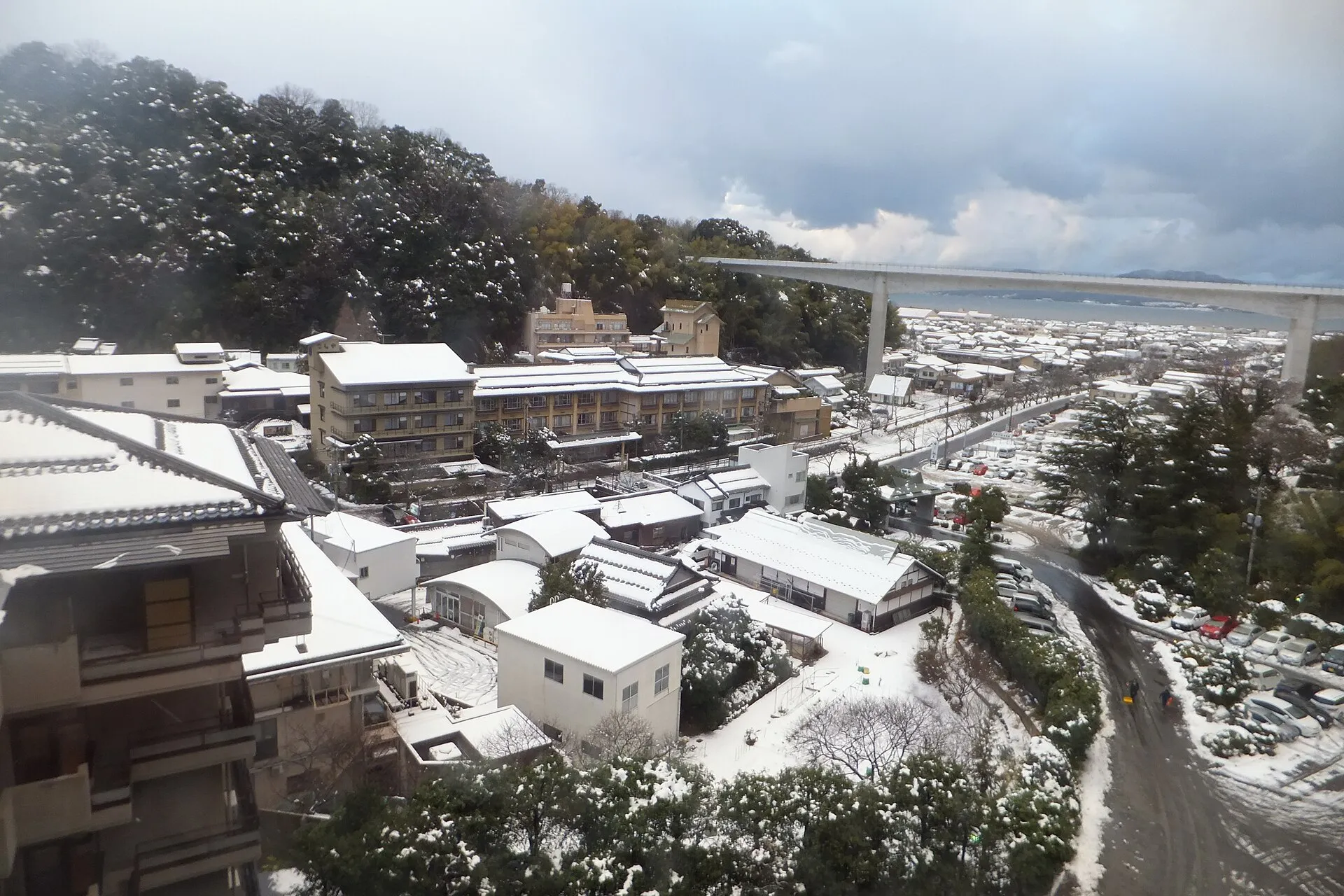 玉造温泉の風景