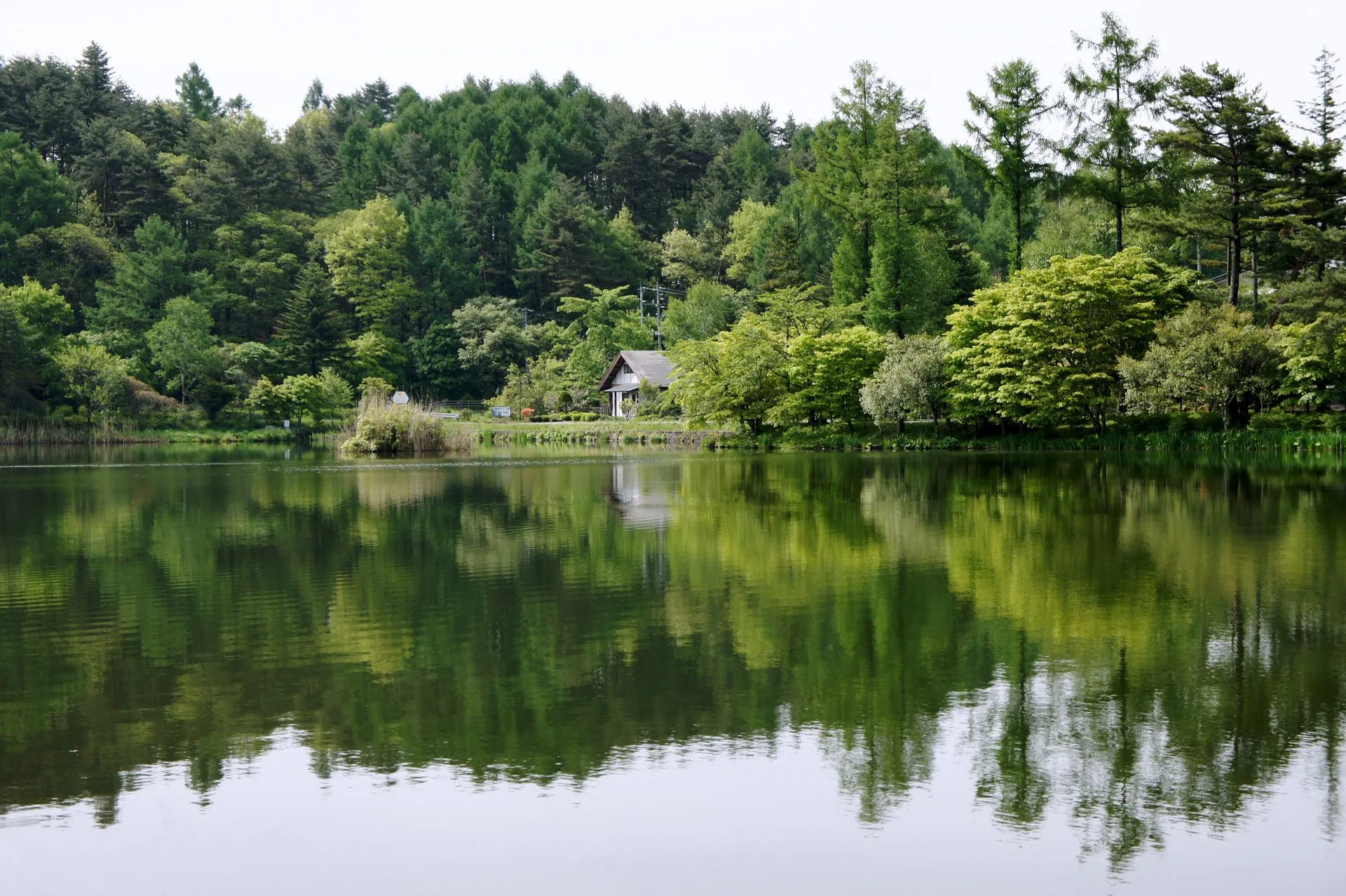 蓼科温泉の風景