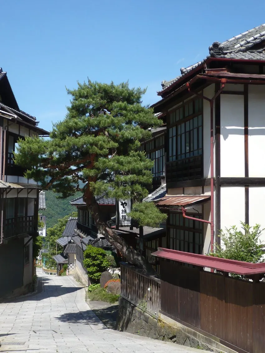 田沢温泉の風景