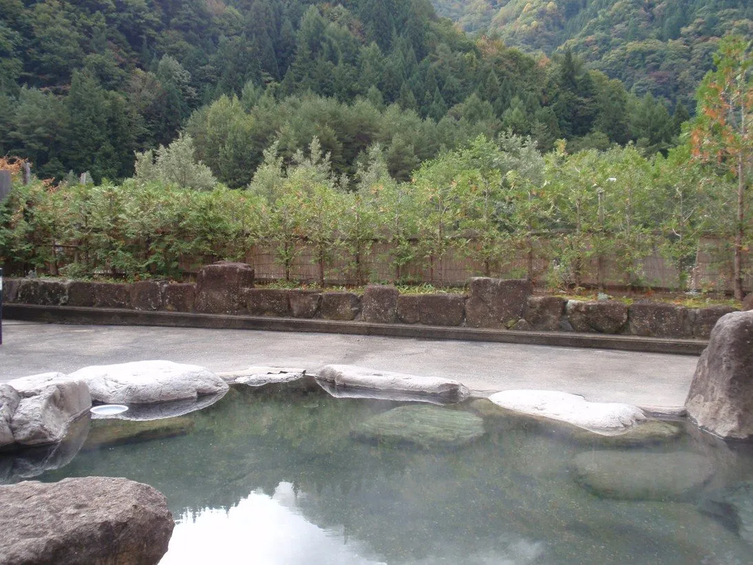 栃尾温泉の風景