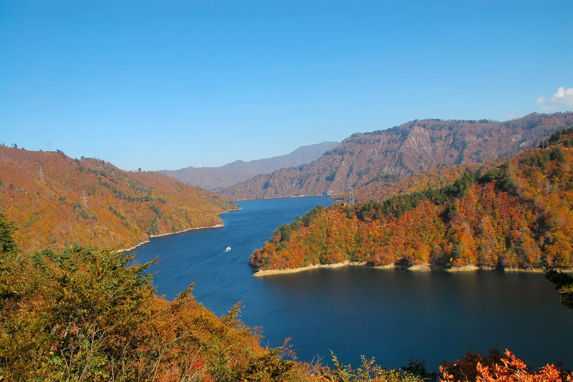 栃尾又温泉の風景