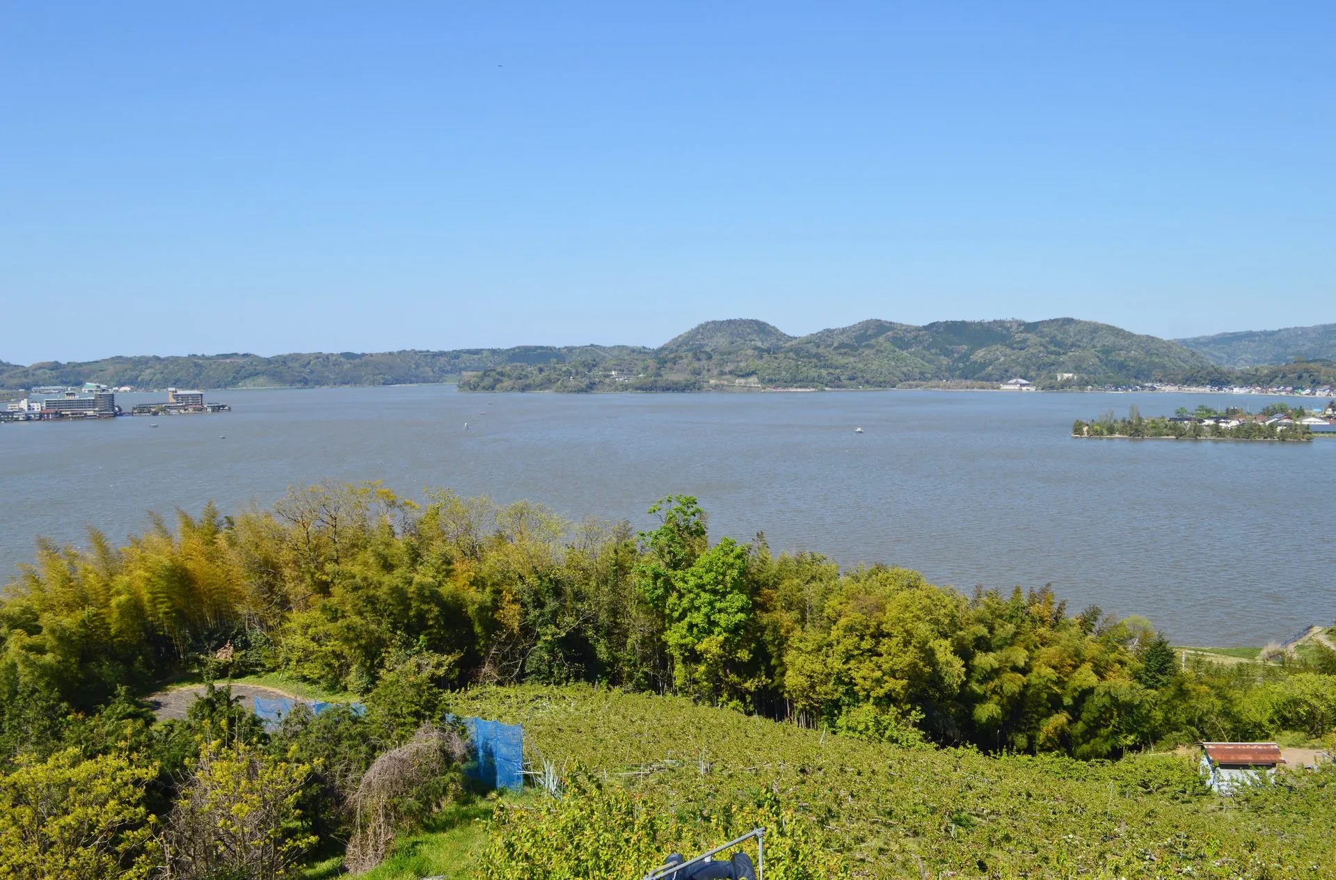 東郷温泉の風景