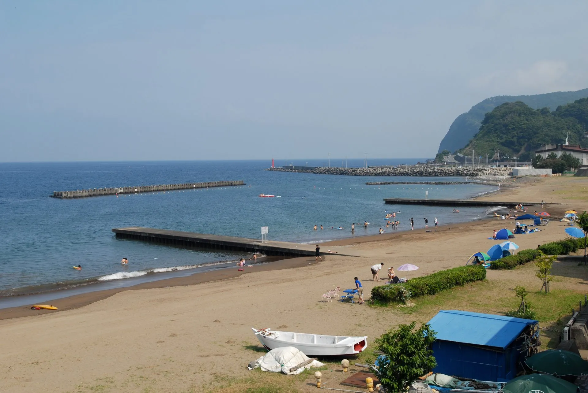 土肥温泉の風景