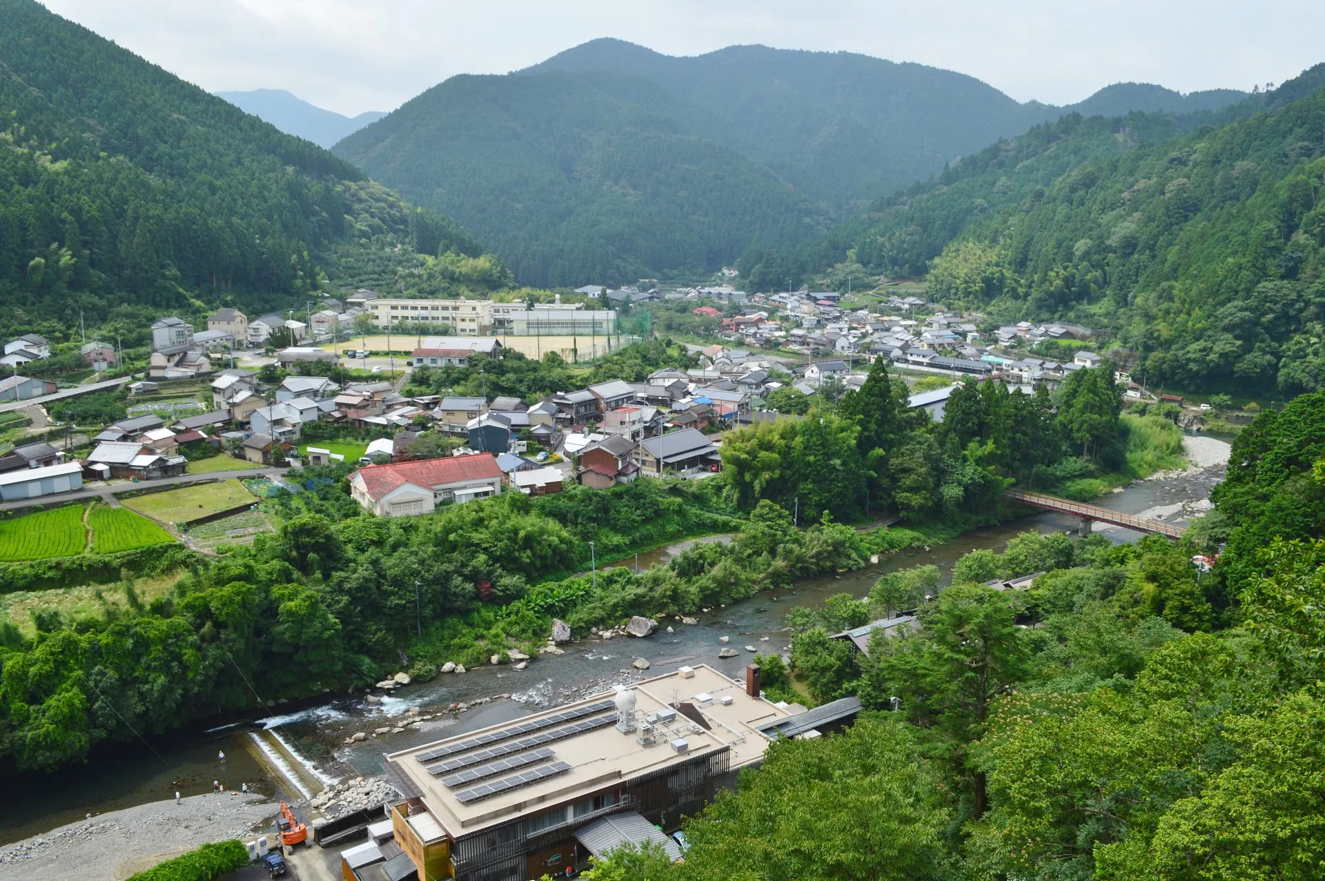 馬路温泉の風景