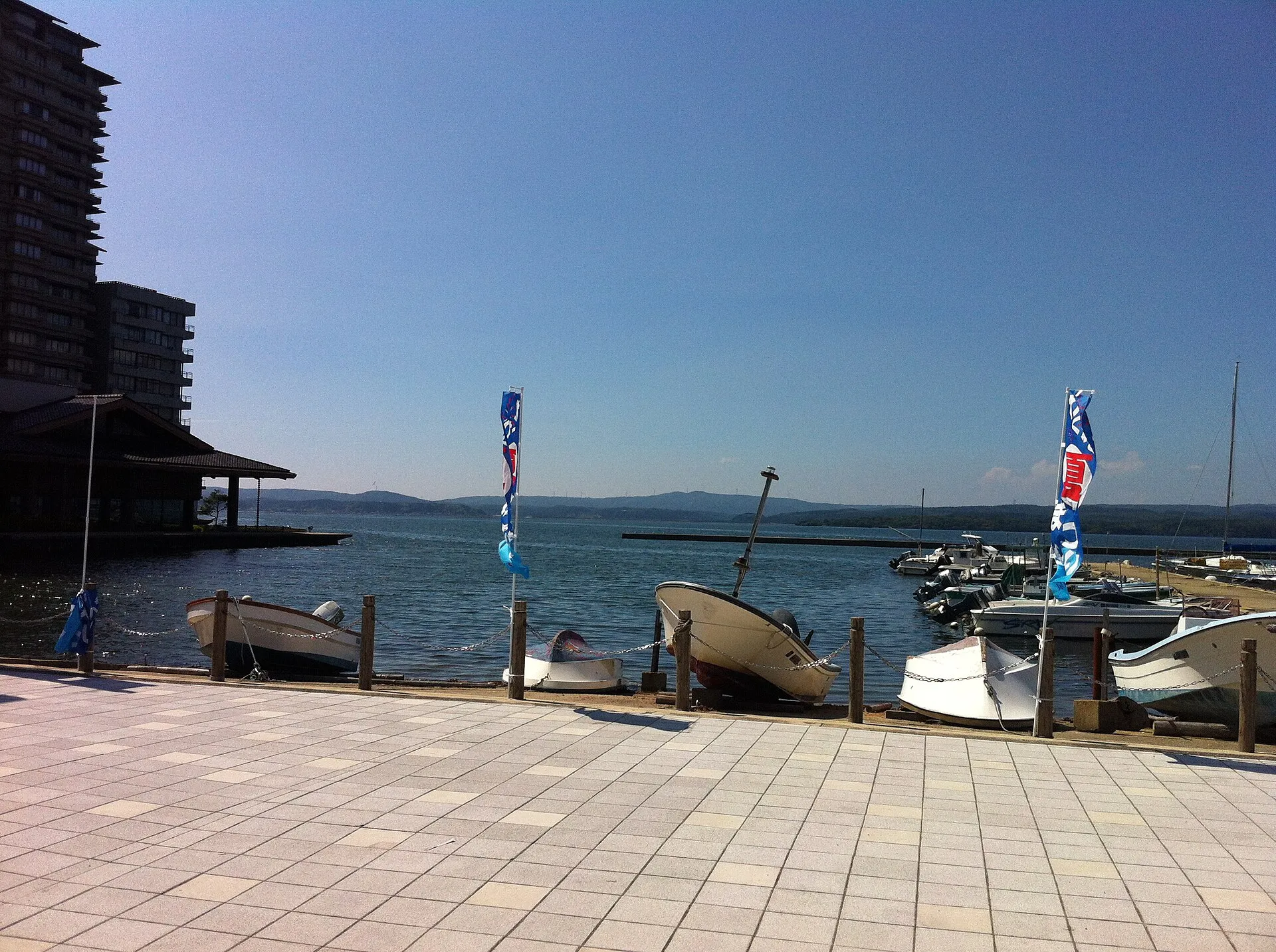 和倉温泉の風景
